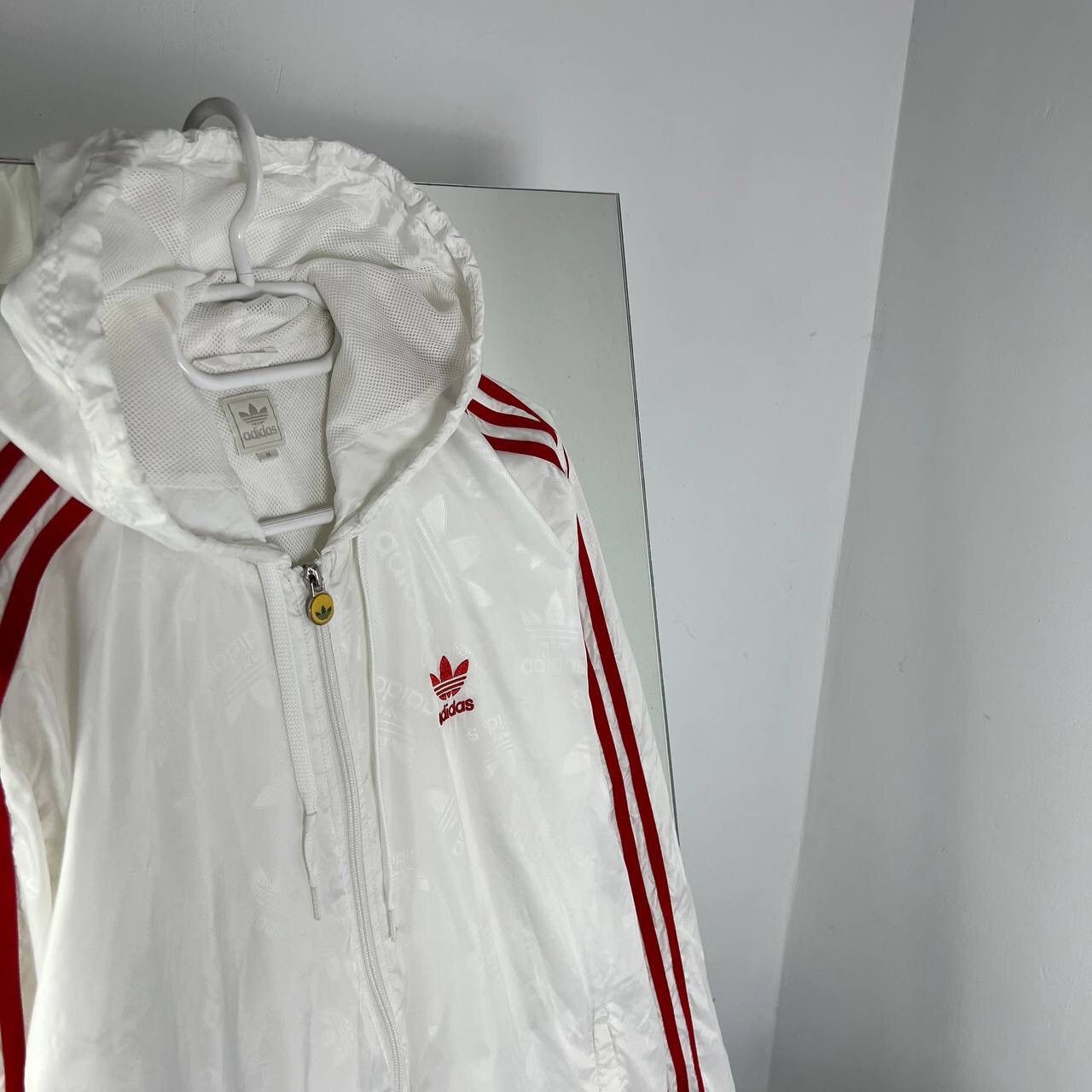 Adidas Adidas Vintage Original Light Zip Jacket Hooded Size US M / EU 48-50 / 2 - 2 Thumbnail