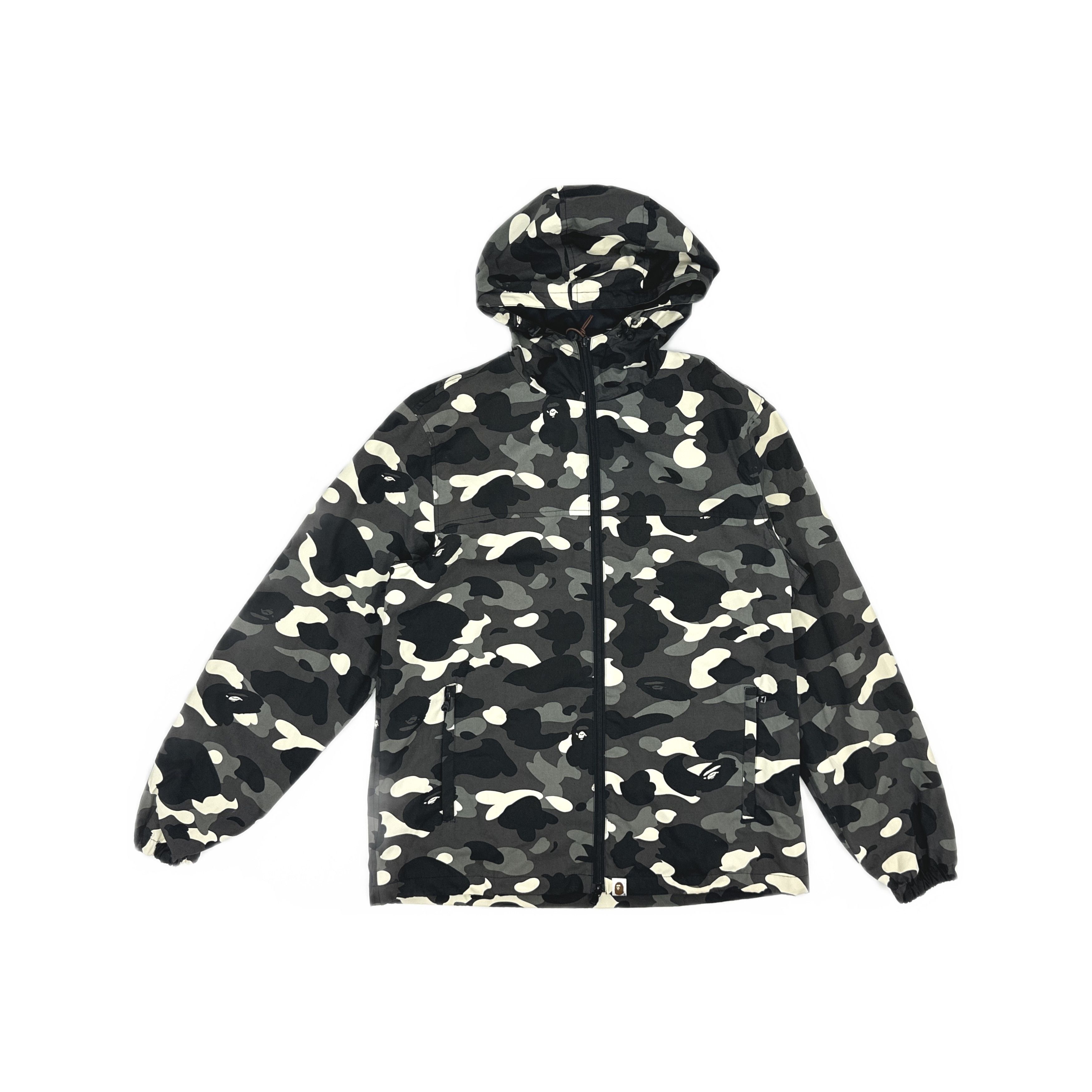 Bape A BATHING APE Camo Reflective Hooded Jacket Size L Size US L / EU 52-54 / 3 - 1 Thumbnail