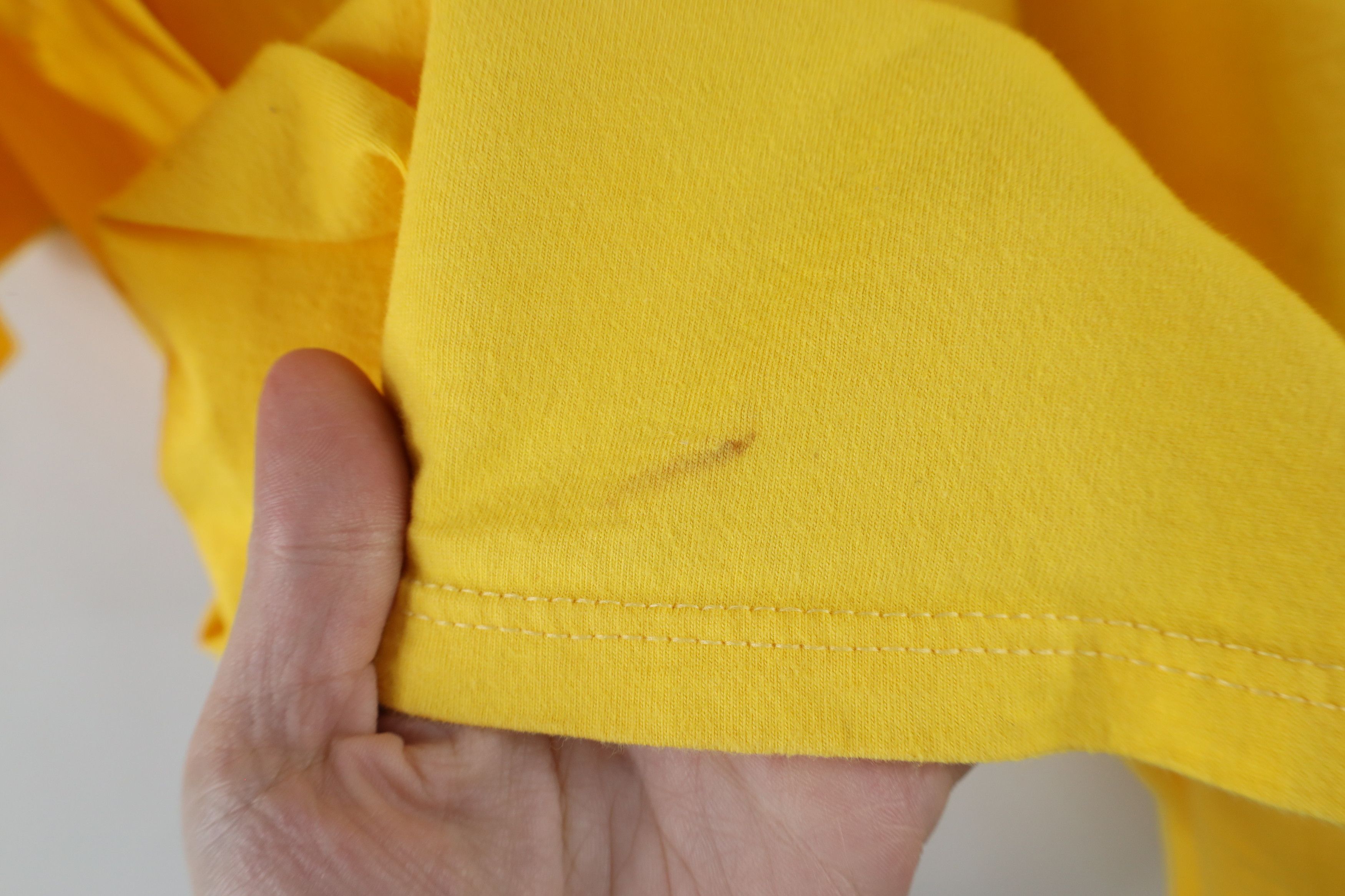 Russell Athletic × Vintage Vintage 90s Russell Athletic Blank Cotton Pocket T-Shirt USA Size US XL / EU 56 / 4 - 10 Thumbnail