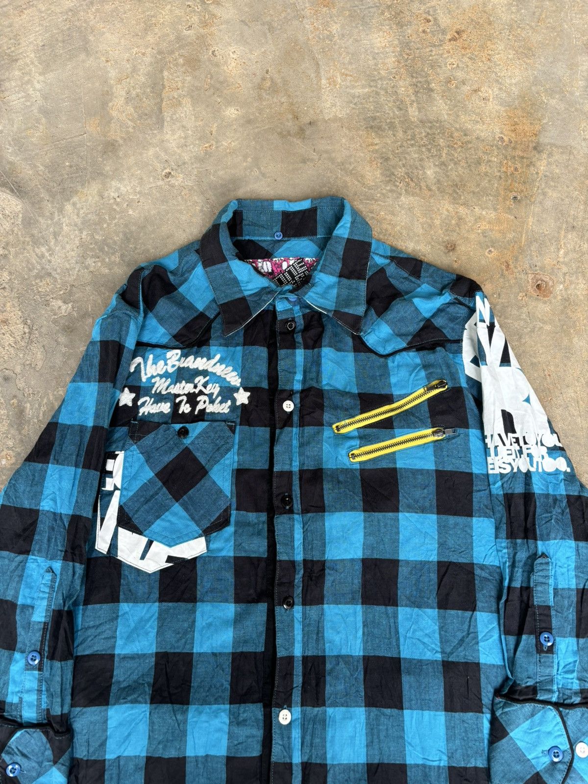 Hysteric Glamour Y2k Clone Deugfiu Ifwixwasnine Punk Style Shirt Size US L / EU 52-54 / 3 - 2 Thumbnail
