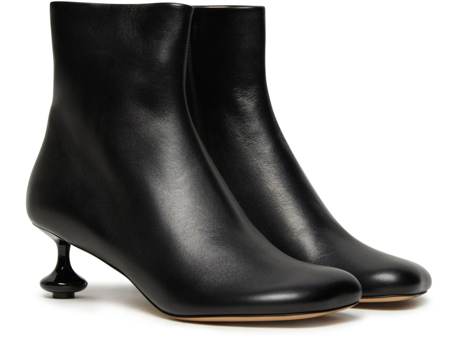 Loewe LOEWE Toy Black Leather Ankle Boots New & Authentic Size US 5 / IT 35 - 2 Thumbnail