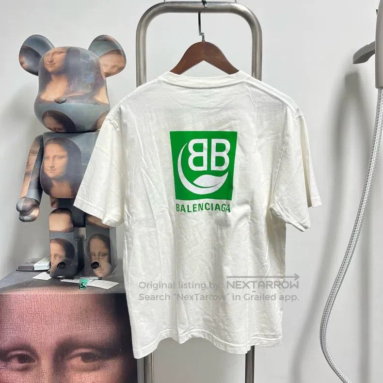 Balenciaga Balenciaga Eco-Friendly Short Sleeve Size US S / EU 44-46 / 1 - 2 Thumbnail