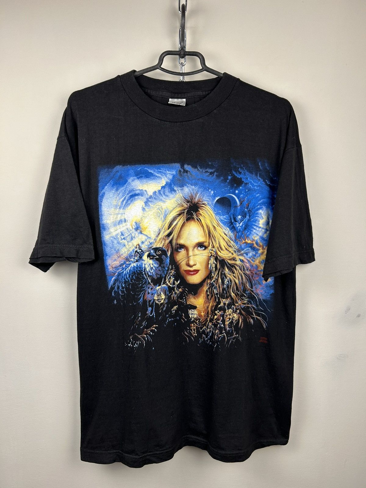Band Tees Vintage 90s Doro Angels Never Die Tour T shirt Size US XL / EU 56 / 4 - 1 Thumbnail