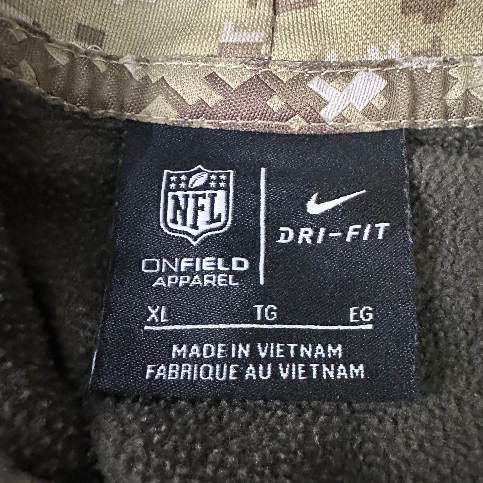 Nike Nike NFL New York Giants Salute Hoodie Men XL Green USA Size US XL / EU 56 / 4 - 6 Thumbnail