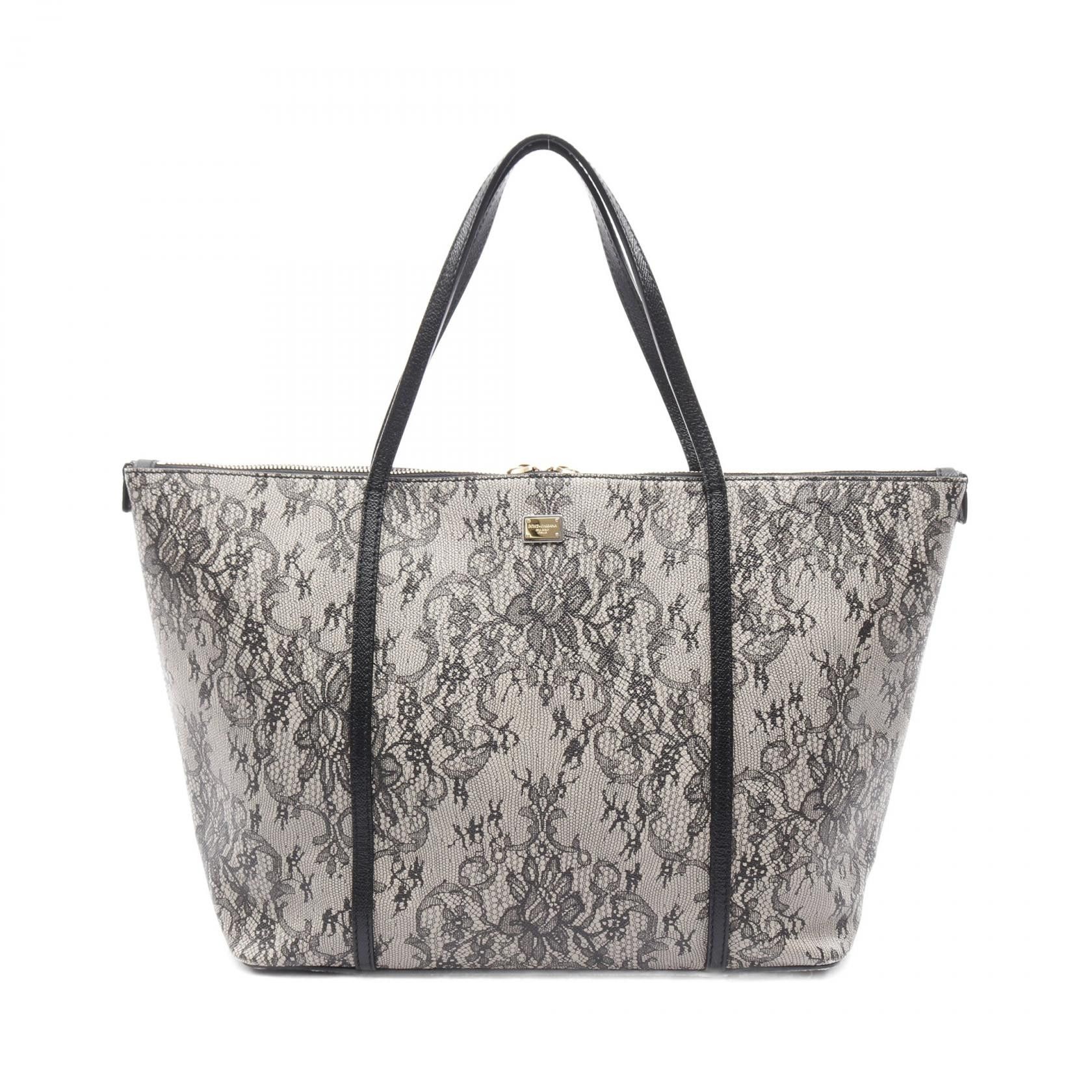 Dolce & Gabbana Dolce & Gabbana Dolce & Gabbana Tote Bag PVC Coated Canvas Tote Bag Canvas Tote Bag Size ONE SIZE - 1 Thumbnail