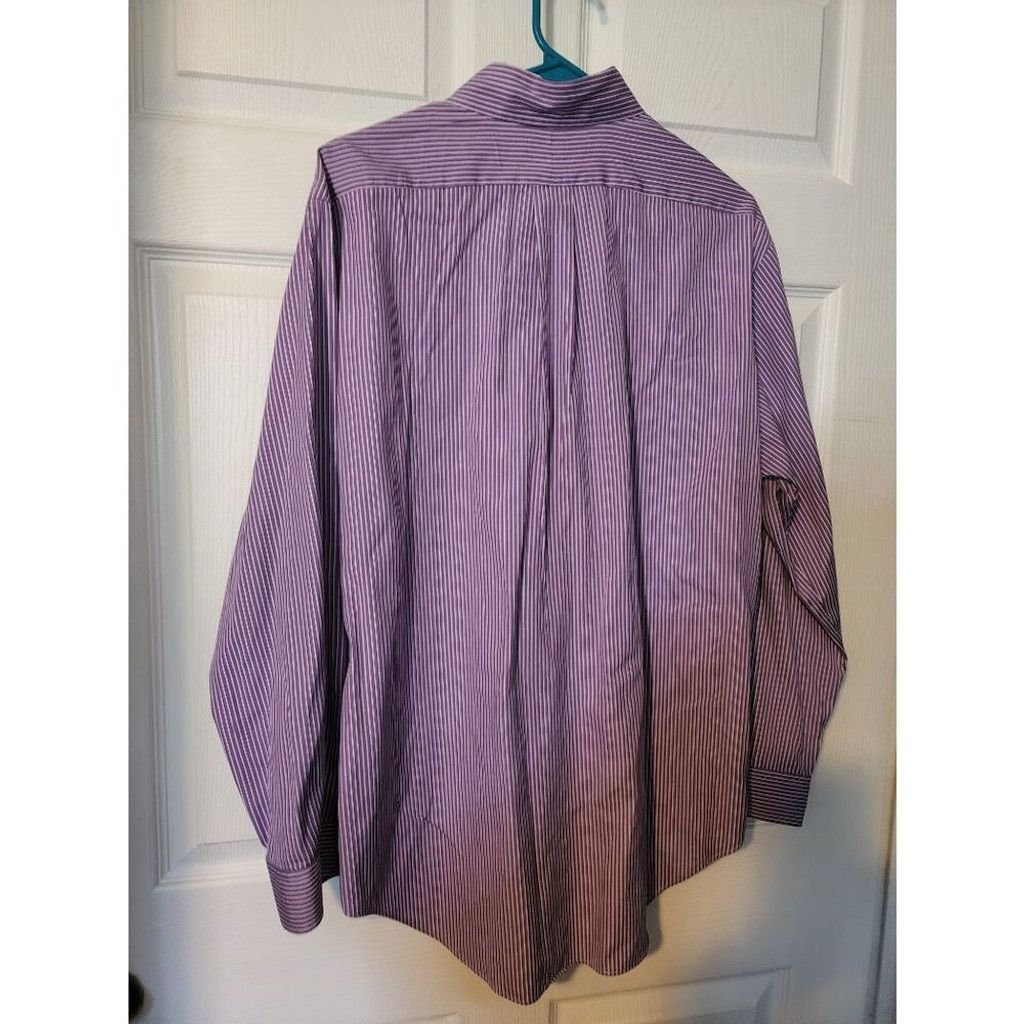Polo Ralph Lauren Purple Ralph Lauren Dress Shirt Size US L / EU 52-54 / 3 - 2 Thumbnail