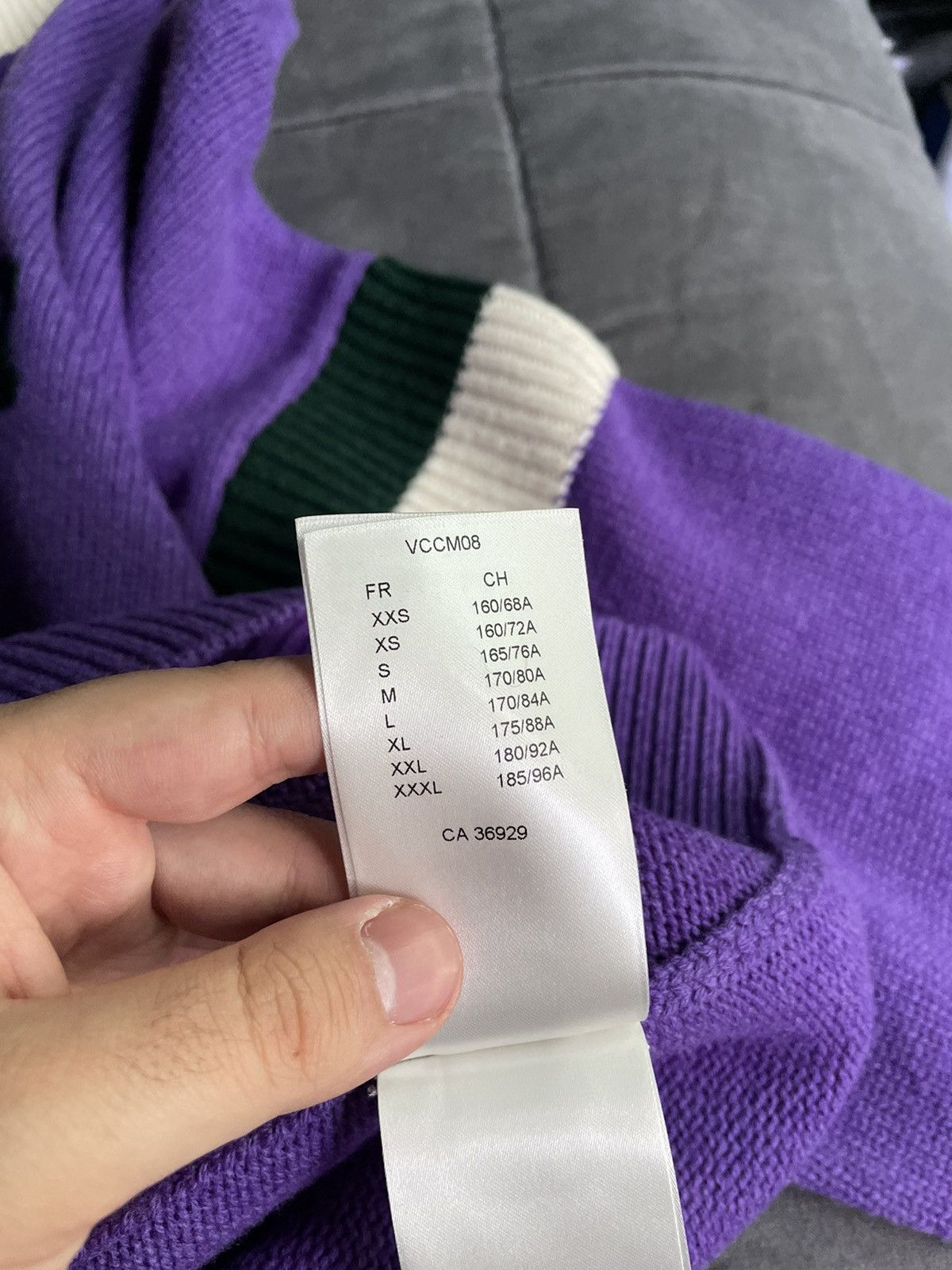 Louis Vuitton Louis Vuitton Purple Malletier Rollneck Pullover Size US XL / EU 56 / 4 - 17 Thumbnail