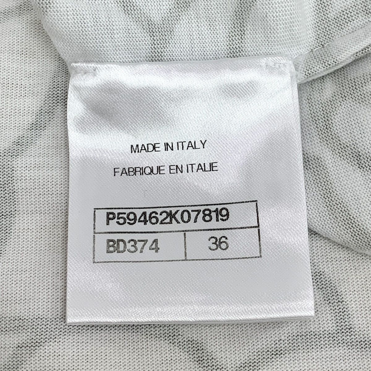 Chanel Chanel White Camellia All Over Print Cotton T-Shirt Size XS / US 0-2 / IT 36-38 - 6 Thumbnail