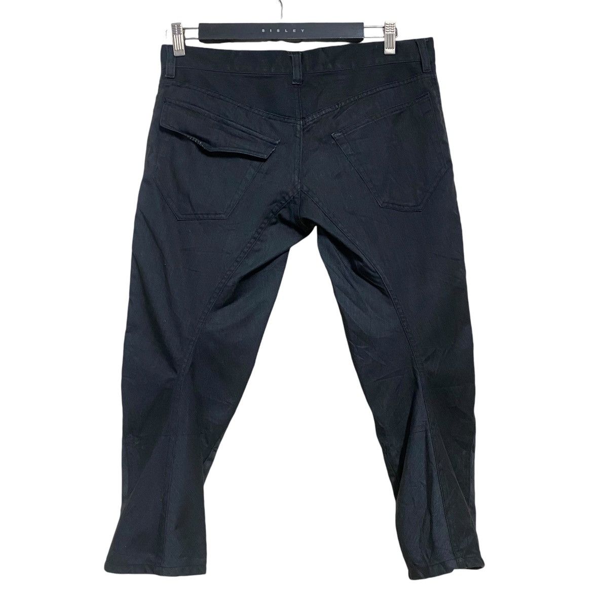 PPFM PPFM Asymmetrical Layered Cropped Pants Size US 32 / EU 48 - 4 Thumbnail