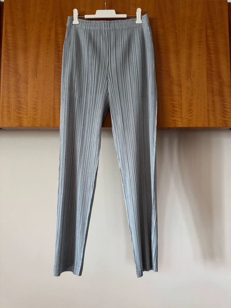 Issey Miyake issey miyake size:3 Grey pleated pants Size 42" / US 20 - 1 Thumbnail