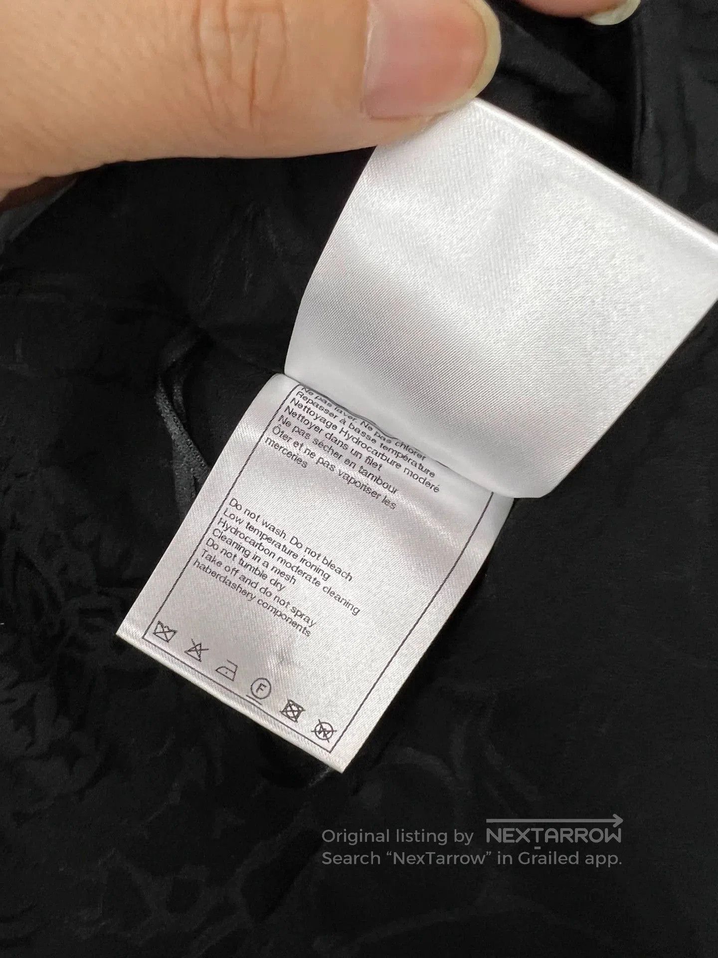 Chanel Chanel Black Silk CC Tiered Skirt. Size 28" / US 6 / IT 42 - 5 Thumbnail