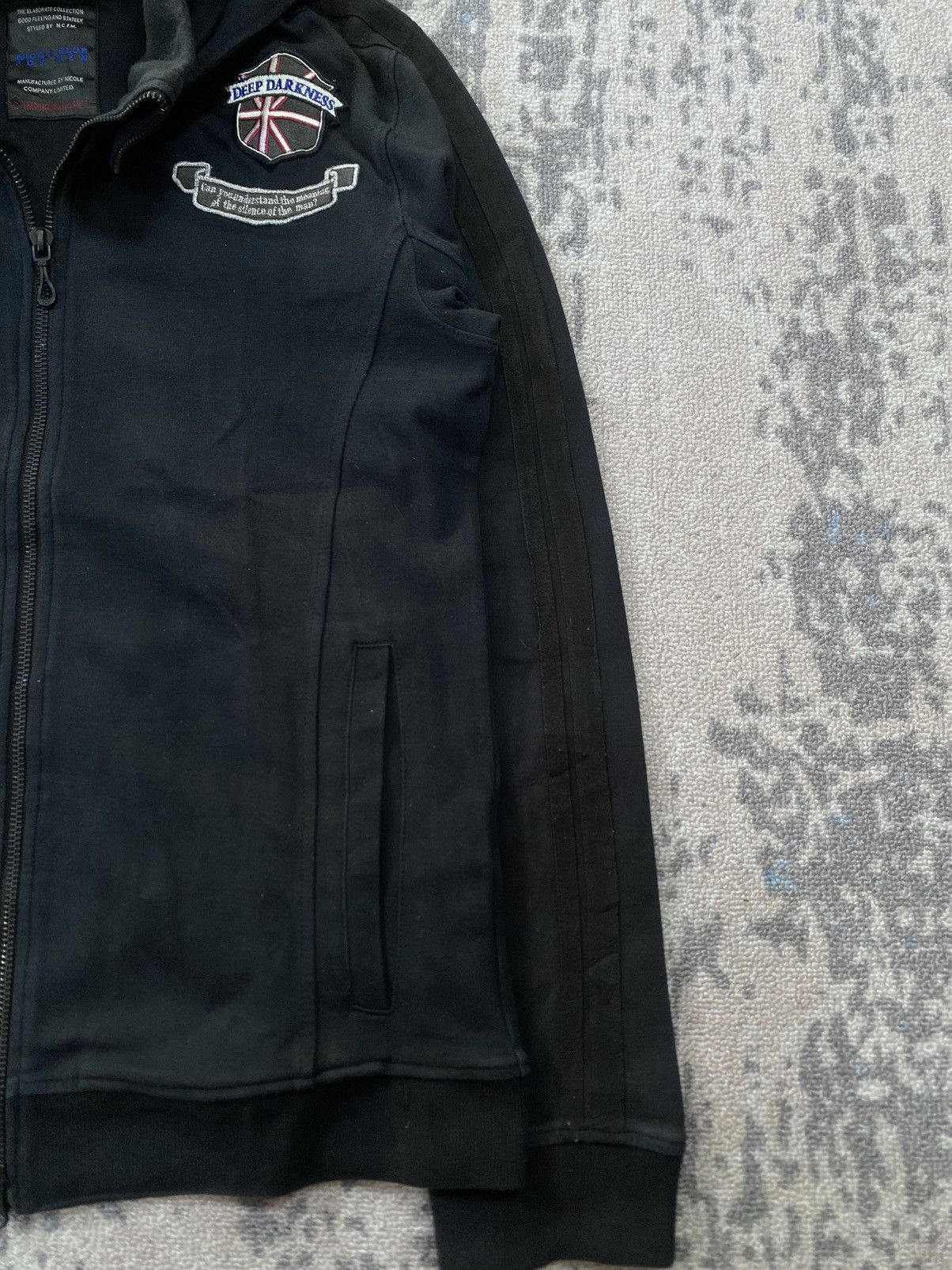 Nicole Club Nicole club for men double zipper pacth hoodie Size US M / EU 48-50 / 2 - 4 Thumbnail