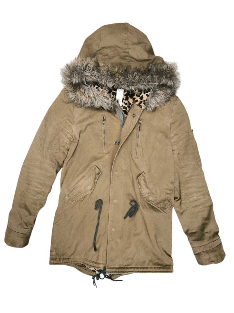 Attachment × If Six Was Nine × Japanese Brand Jacket Hoodie leopard Lining Attachment Size L / US 10 / IT 46 - 4 Thumbnail