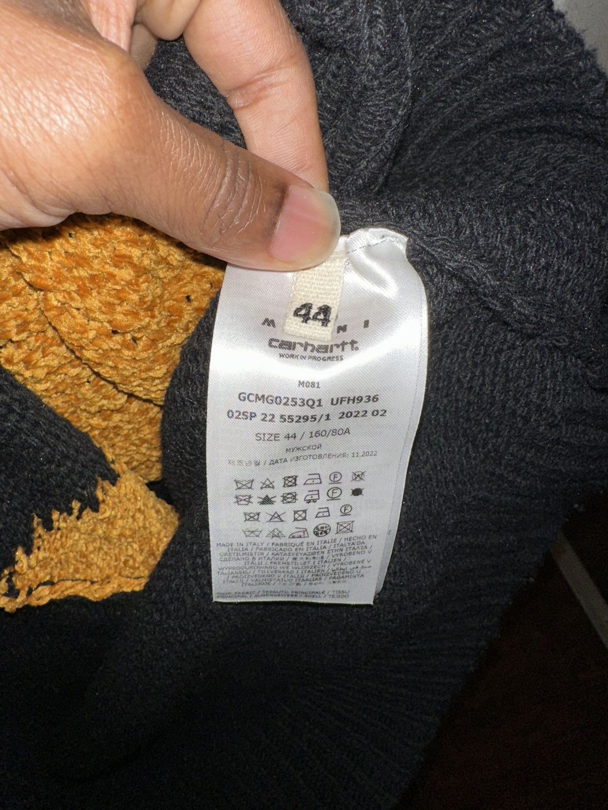 Carhartt Wip × Marni Marni X Carhartt Knitted Crewneck Size US S / EU 44-46 / 1 - 6 Thumbnail