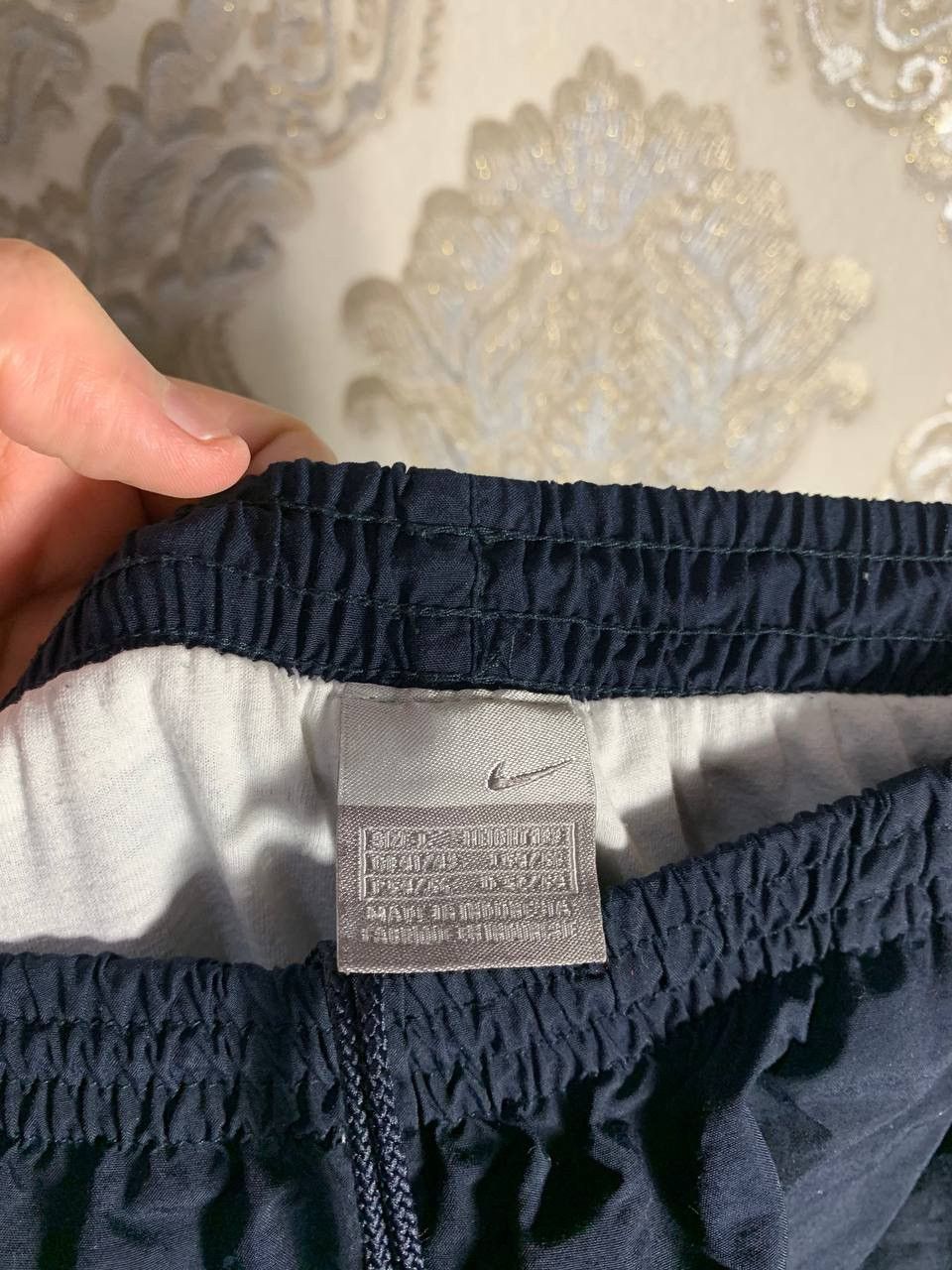 Nike × Vintage VERY RARE NIKE SWEATPANTS NYLON DRILL Y2K RETRO 90s SWOOSH Size US 34 / EU 50 - 3 Thumbnail