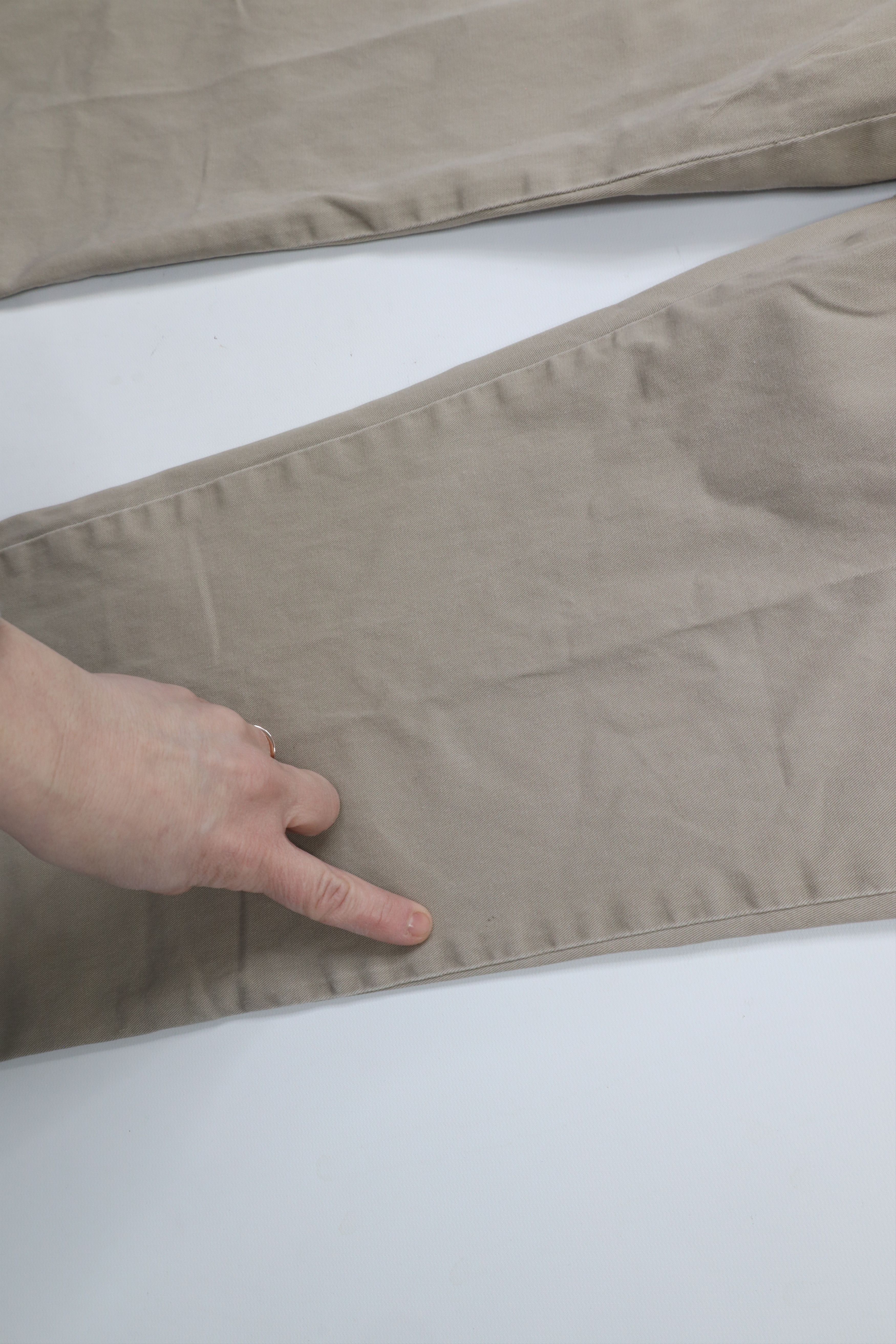 Ralph Lauren × Vintage Vintage Ralph Lauren Classic Fit Wide Leg Chino Pants Size US 38 / EU 54 - 6 Thumbnail