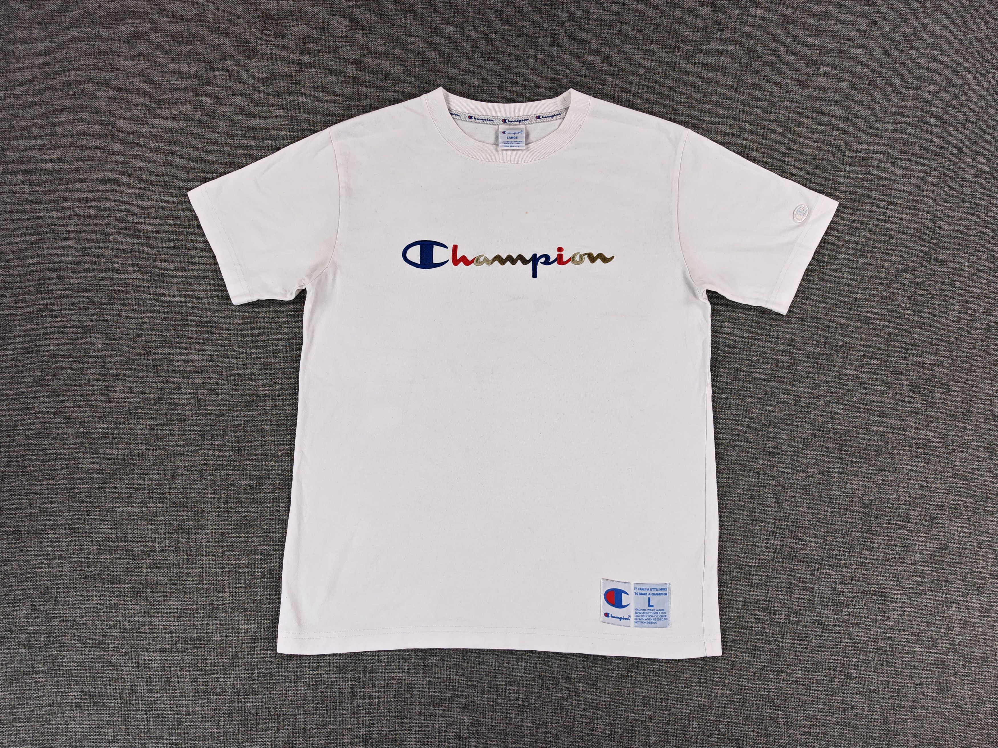 Champion Champion Multicolour Embroidery Big Logo Tee Size US M / EU 48-50 / 2 - 1 Thumbnail