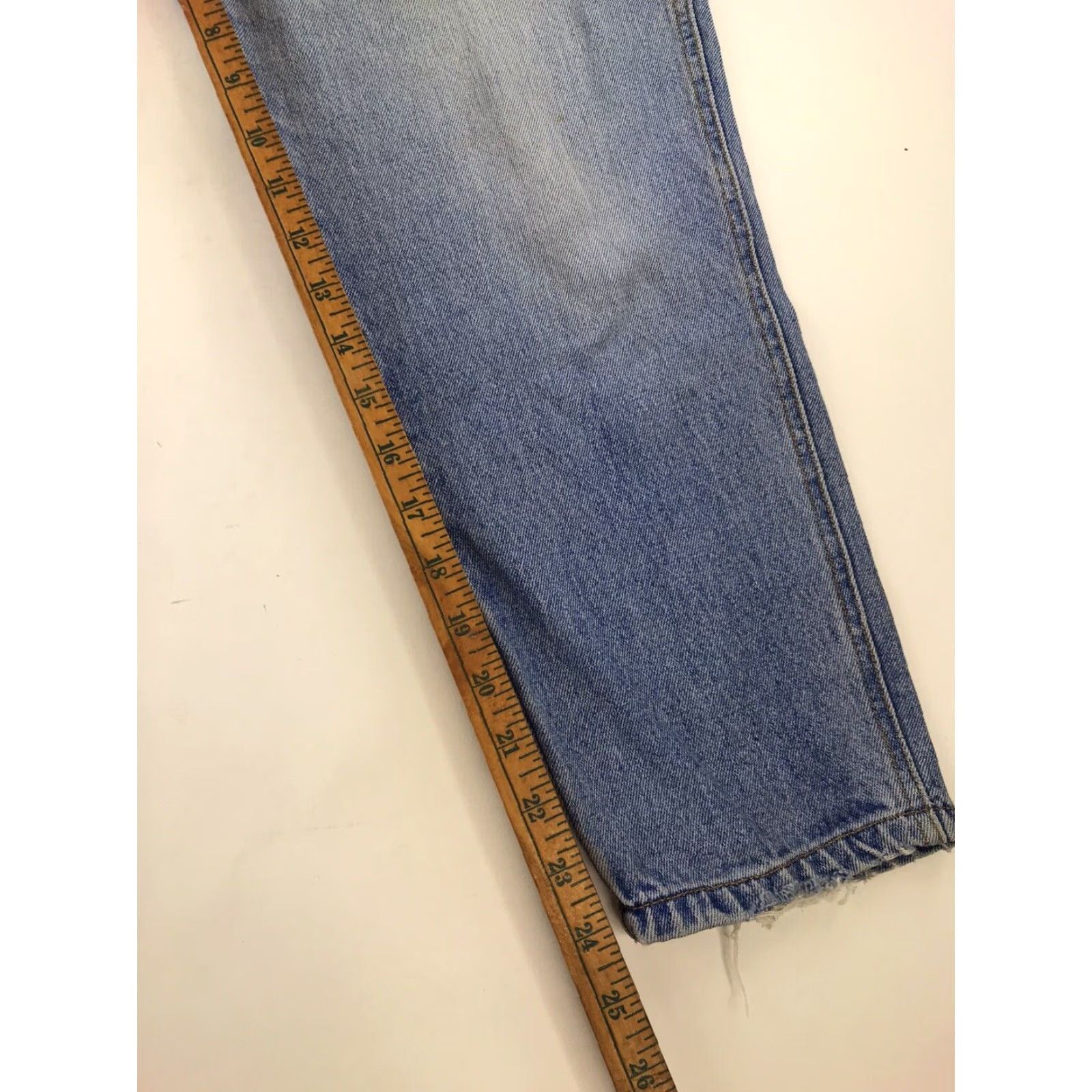 Bill Blass Bill Blass Petites Jeans Womens Blue Hi Rise Mom 100% Cotton Light Wash Size 30" / US 8 / IT 44 - 6 Thumbnail