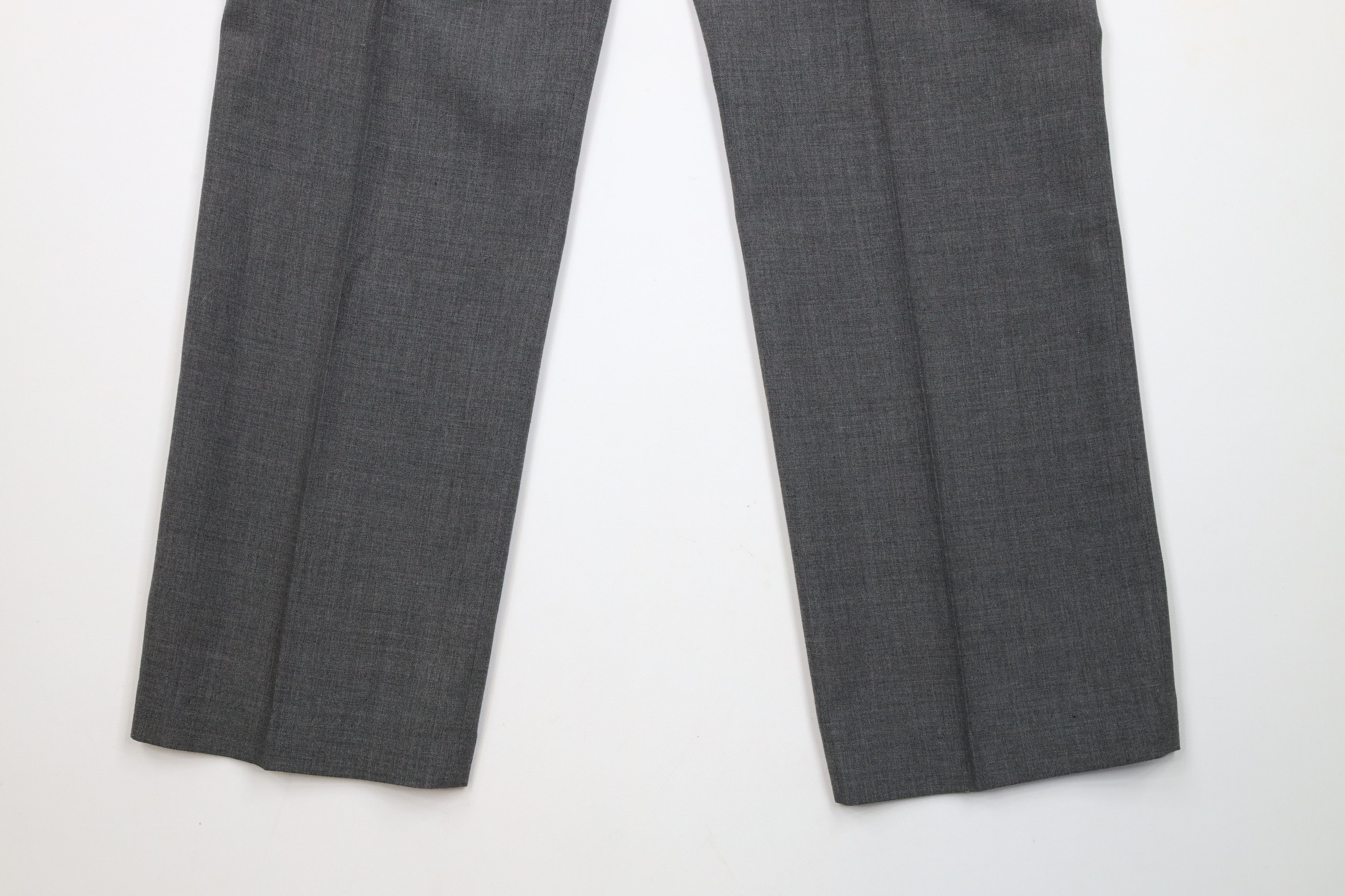 Vintage Vintage 70s Streetwear Flared Wide Leg Chino Pants Gray USA Size US 36 / EU 52 - 11 Thumbnail
