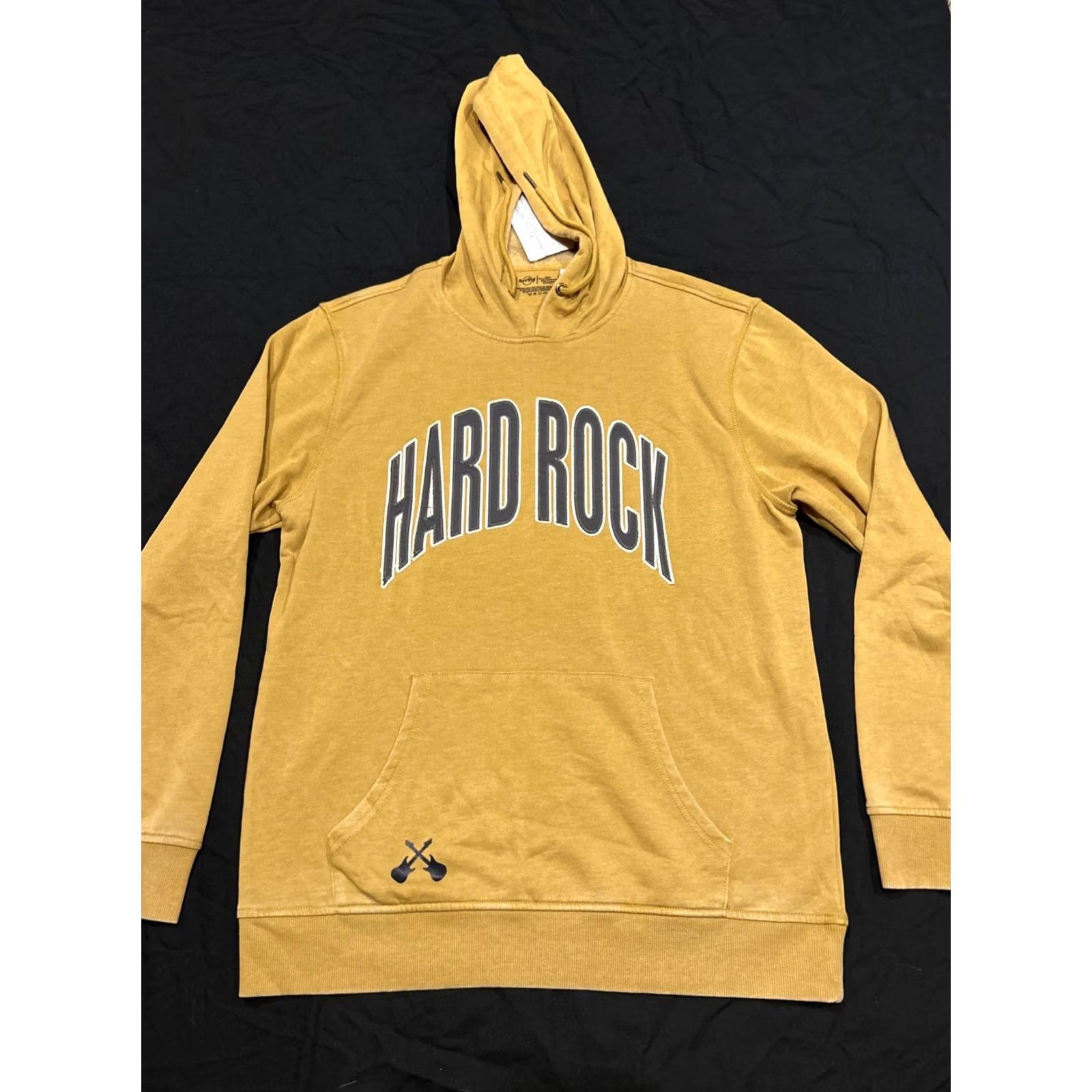 Hard Rock Cafe Hard Rock Hoodie Men L Yellow Pullover Size US L / EU 52-54 / 3 - 2 Thumbnail