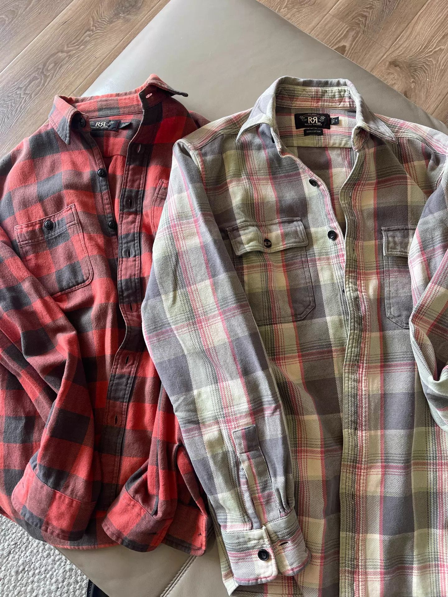 RRL Ralph Lauren RRL Double RL Western Stripe Shirt Vintage S (Layering, Excellent) Size US S / EU 44-46 / 1 - 2 Thumbnail
