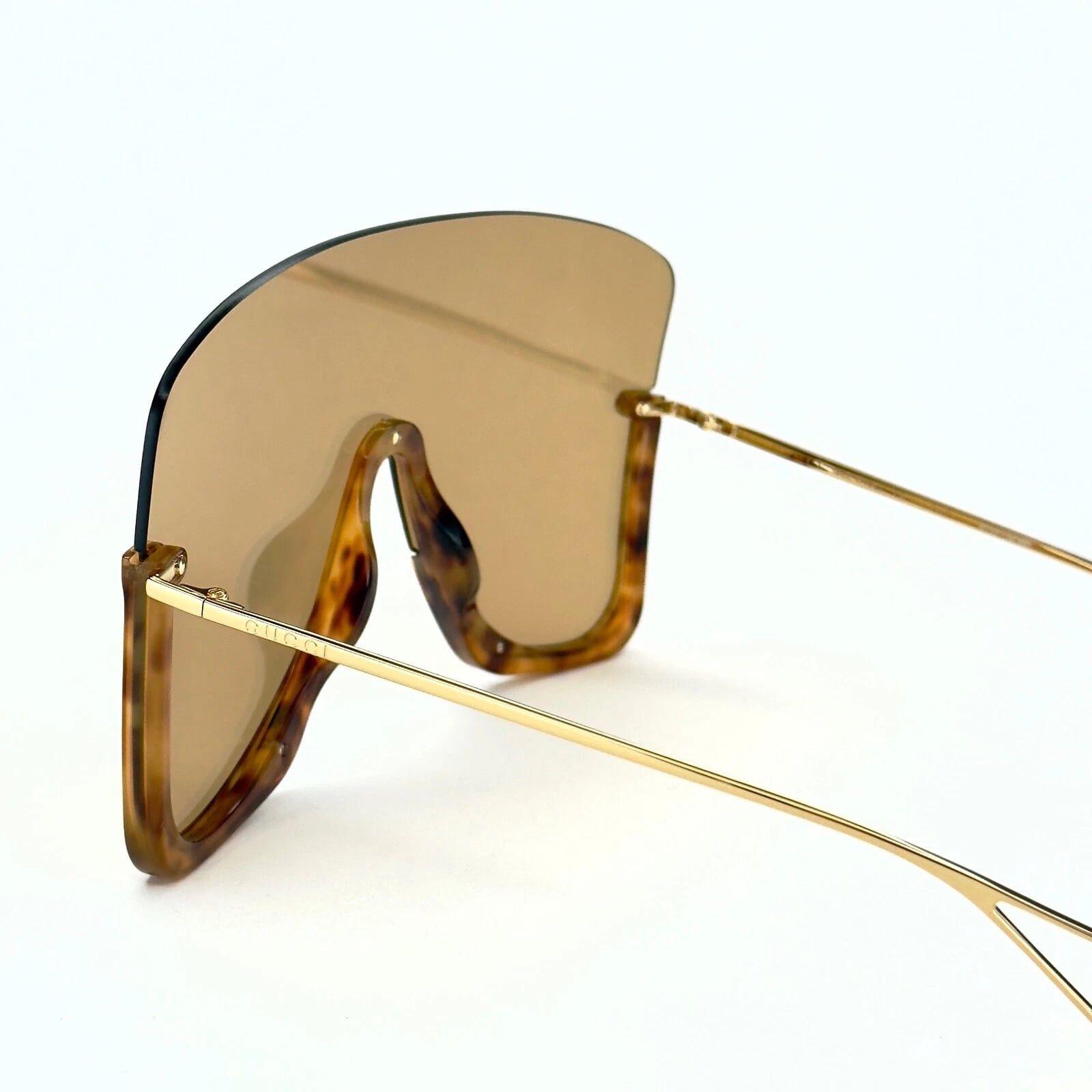 Gucci GUCCI GG0540S STAR 0540 Blonde Mirrored Sunglasses 003 Size ONE SIZE - 5 Thumbnail