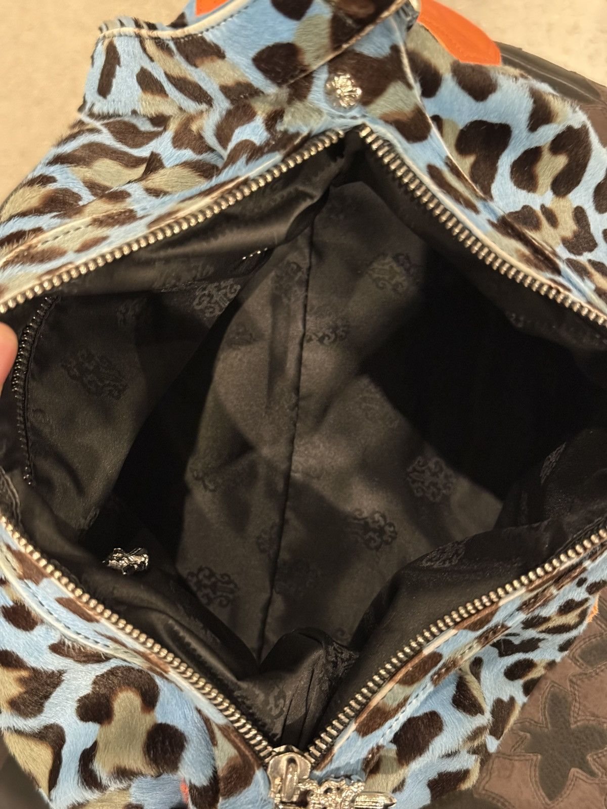 Chrome Hearts Chrome Hearts Blue Cheetah Lion Bag Size ONE SIZE - 13 Thumbnail