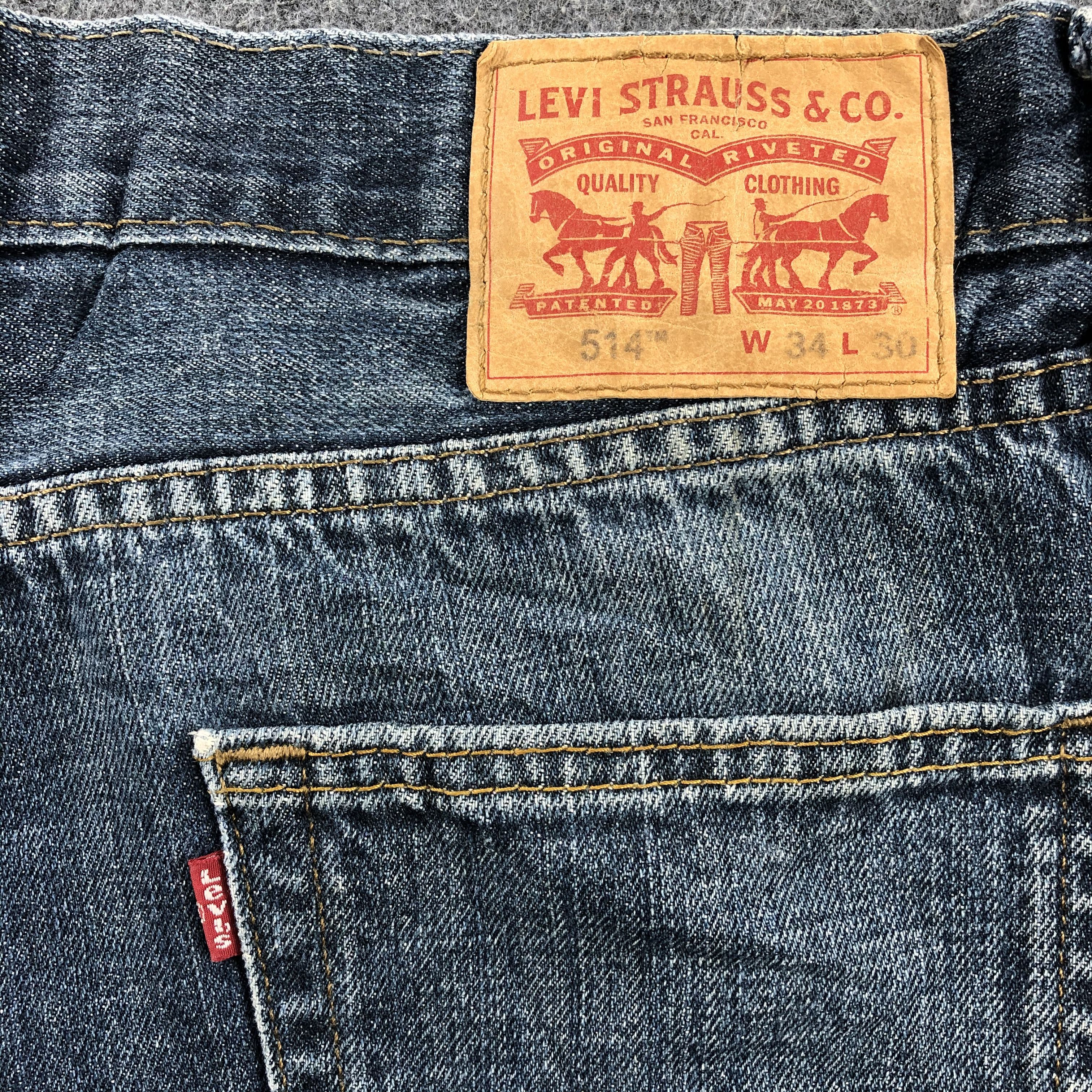 Levi's × Vintage Vintage Blue Wash Levis 514 Jeans-JM1774 Size US 34 / EU 50 - 6 Thumbnail