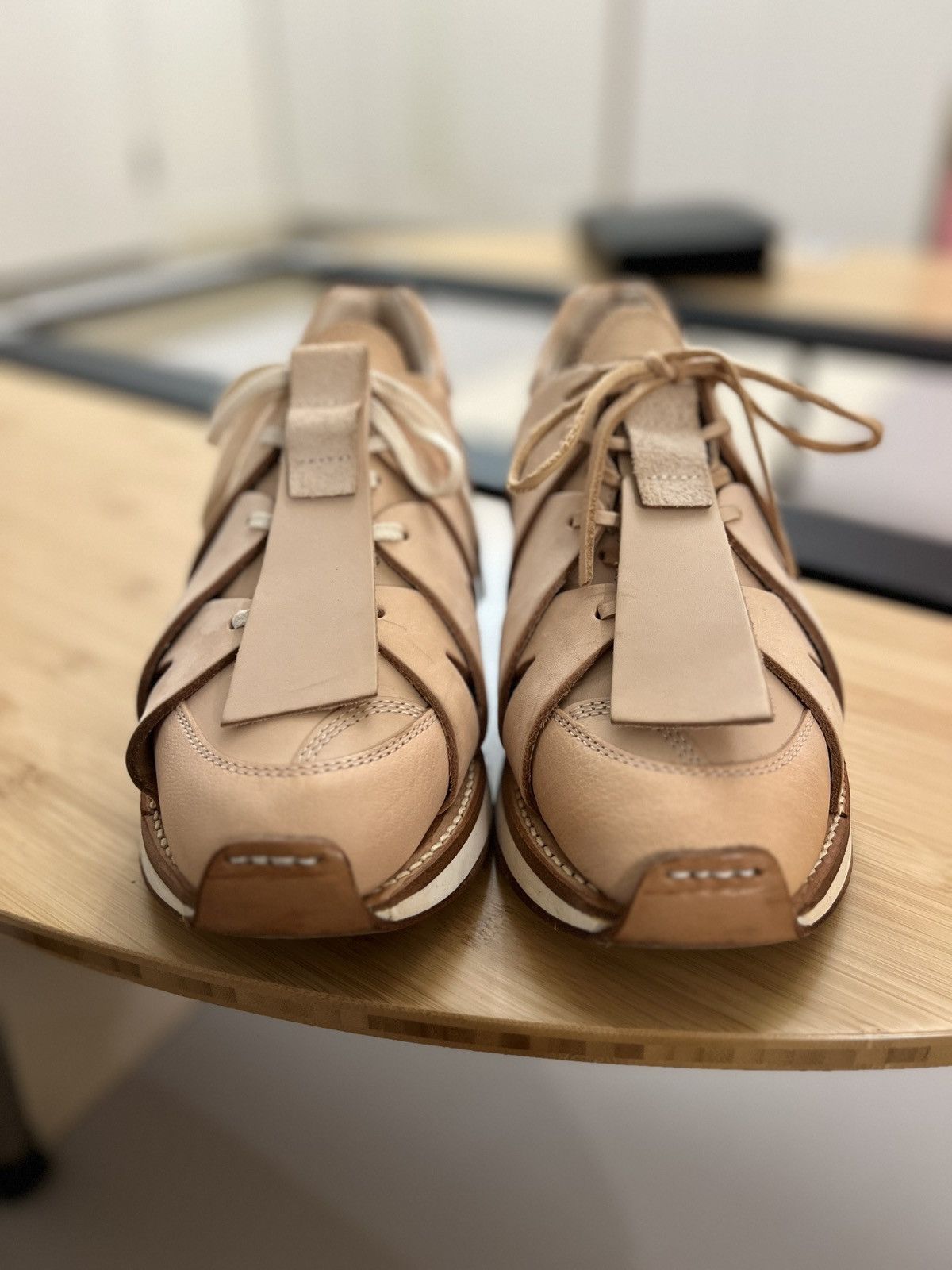Hender Scheme hender scheme 2015 low top sneaker natural size 5 Size US 9.5 / EU 42-43 - 2 Thumbnail
