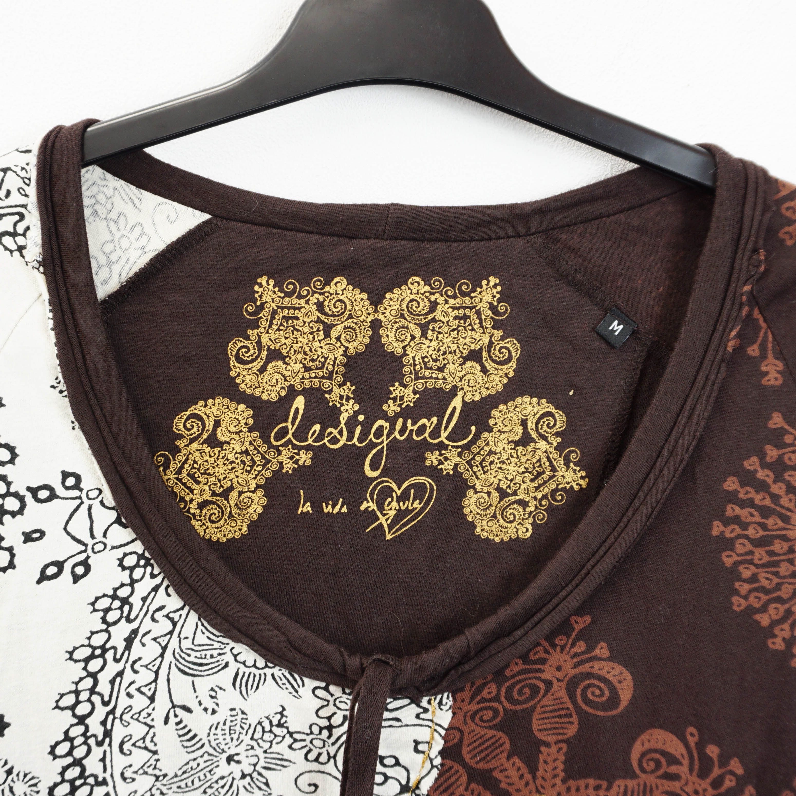 Desigual × Vintage Archive Abstract Y2K Sweater Size M / US 6-8 / IT 42-44 - 2 Thumbnail