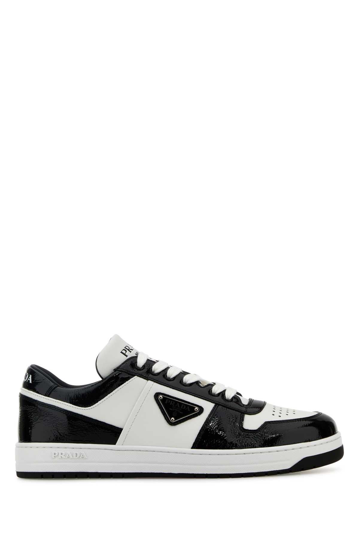 Prada Two-Tone Leather Downtown Sneakers Size US 8 / EU 41 - 1 Thumbnail