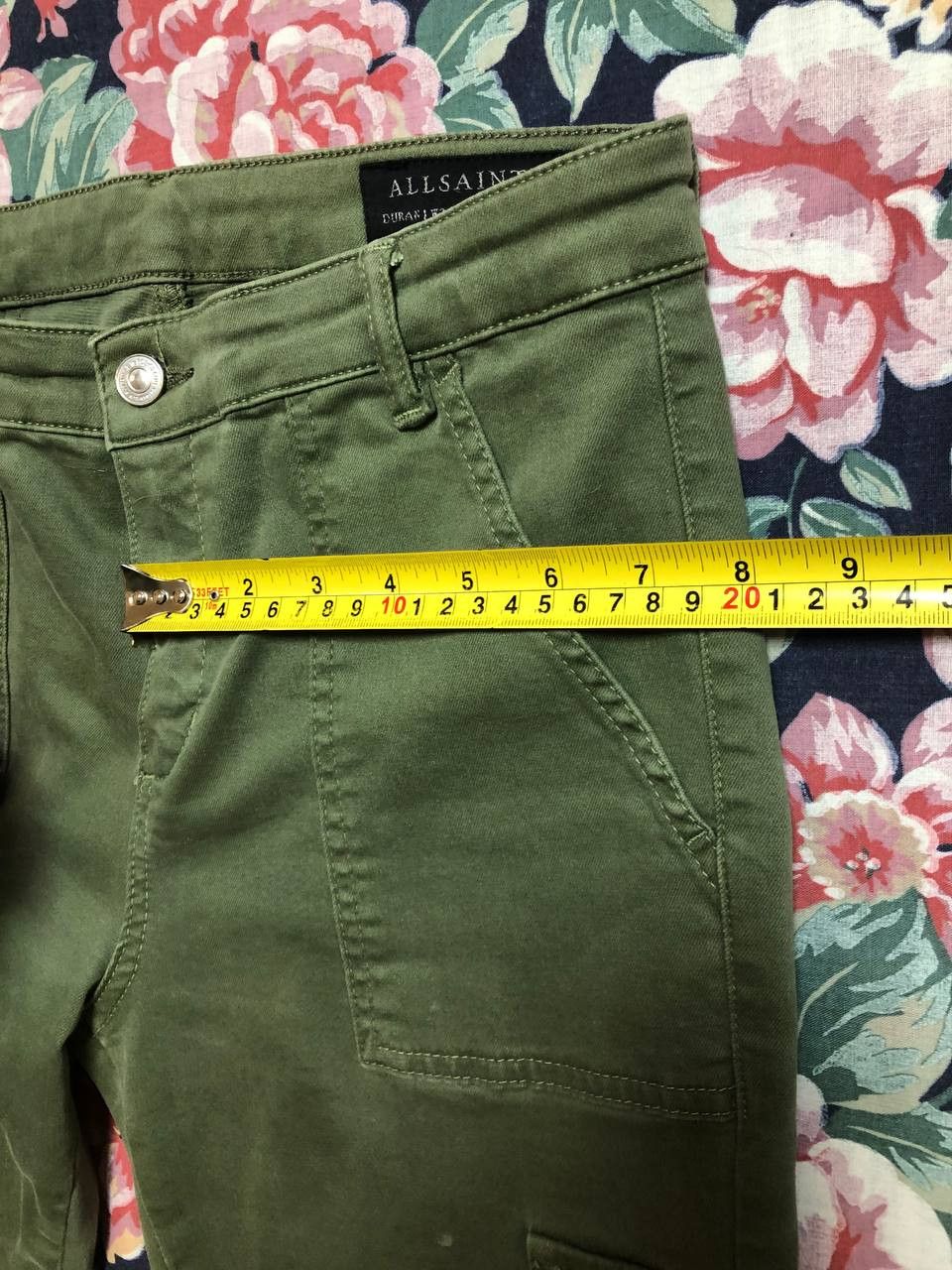 Allsaints Allsaints Duran Denim Jeans CARGO Size 28" / US 6 / IT 42 - 7 Thumbnail