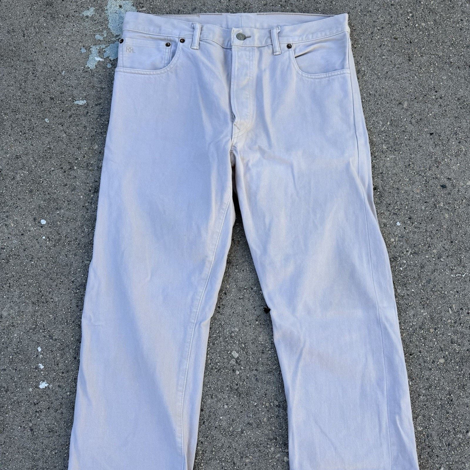 Polo Ralph Lauren Polo Ralph Lauren Double RL Slim Selvedge Denim Jeans 38x32 Size US 38 / EU 54 - 2 Thumbnail
