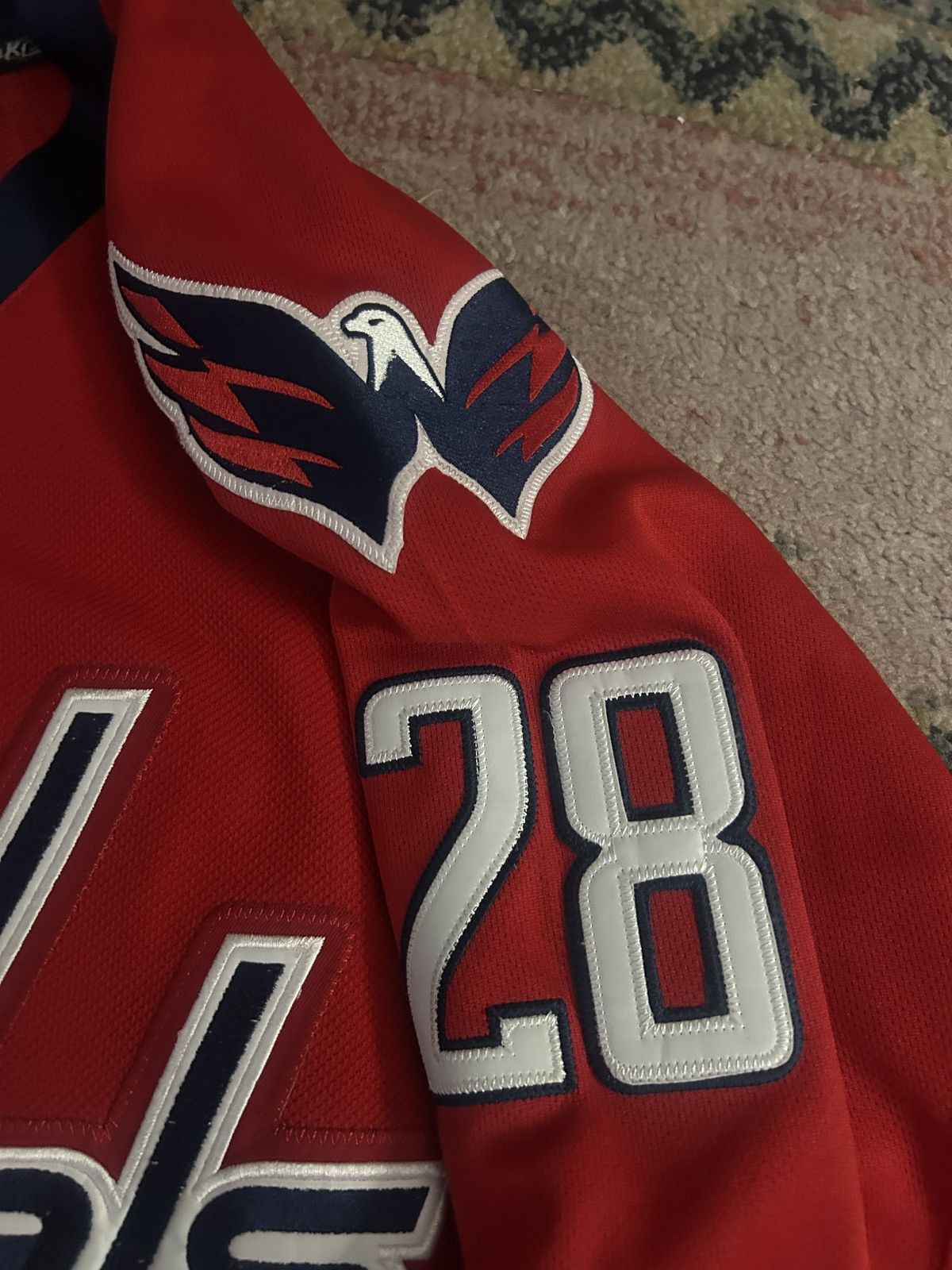 NHL Alexander Semin Authentic Washington Capitals Reebok jersey Size US M / EU 48-50 / 2 - 4 Thumbnail