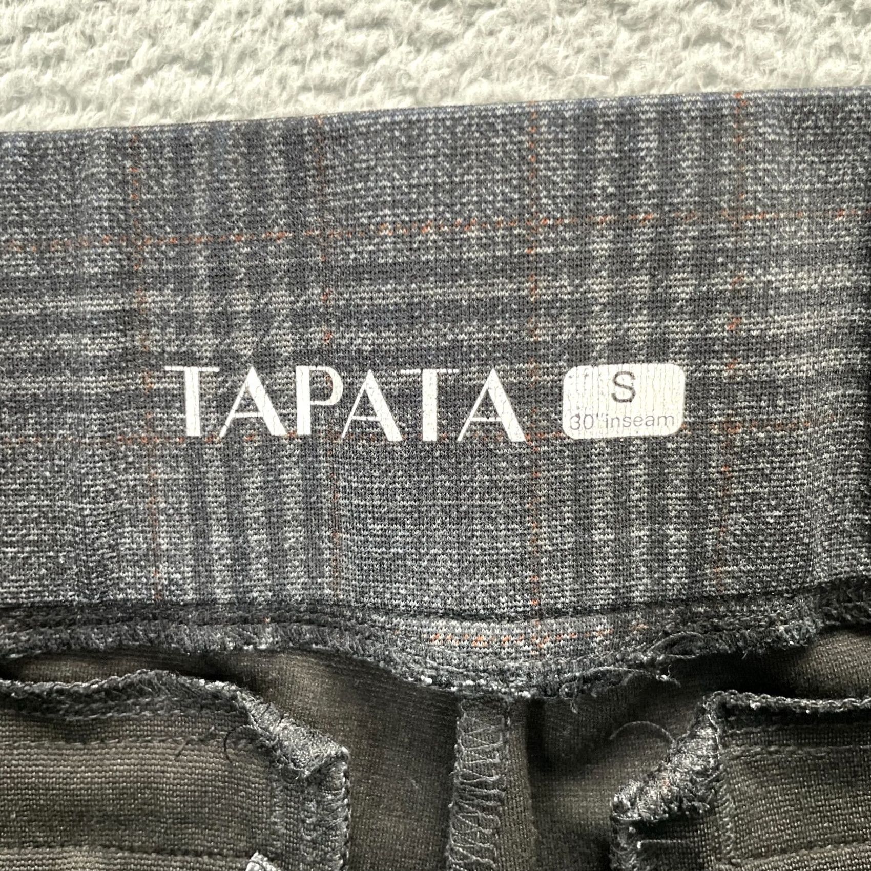 Vintage Tapata Pants Womens Small Gray Dress Glen Plaid Bootcut Leg Business Office Wear Size 26" / US 2 / IT 38 - 3 Thumbnail