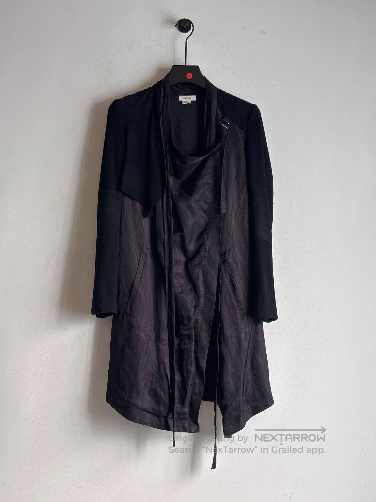 Helmut Lang Helmut Lang Suede Panel Trench Coat. Size US S / EU 44-46 / 1 - 1 Thumbnail