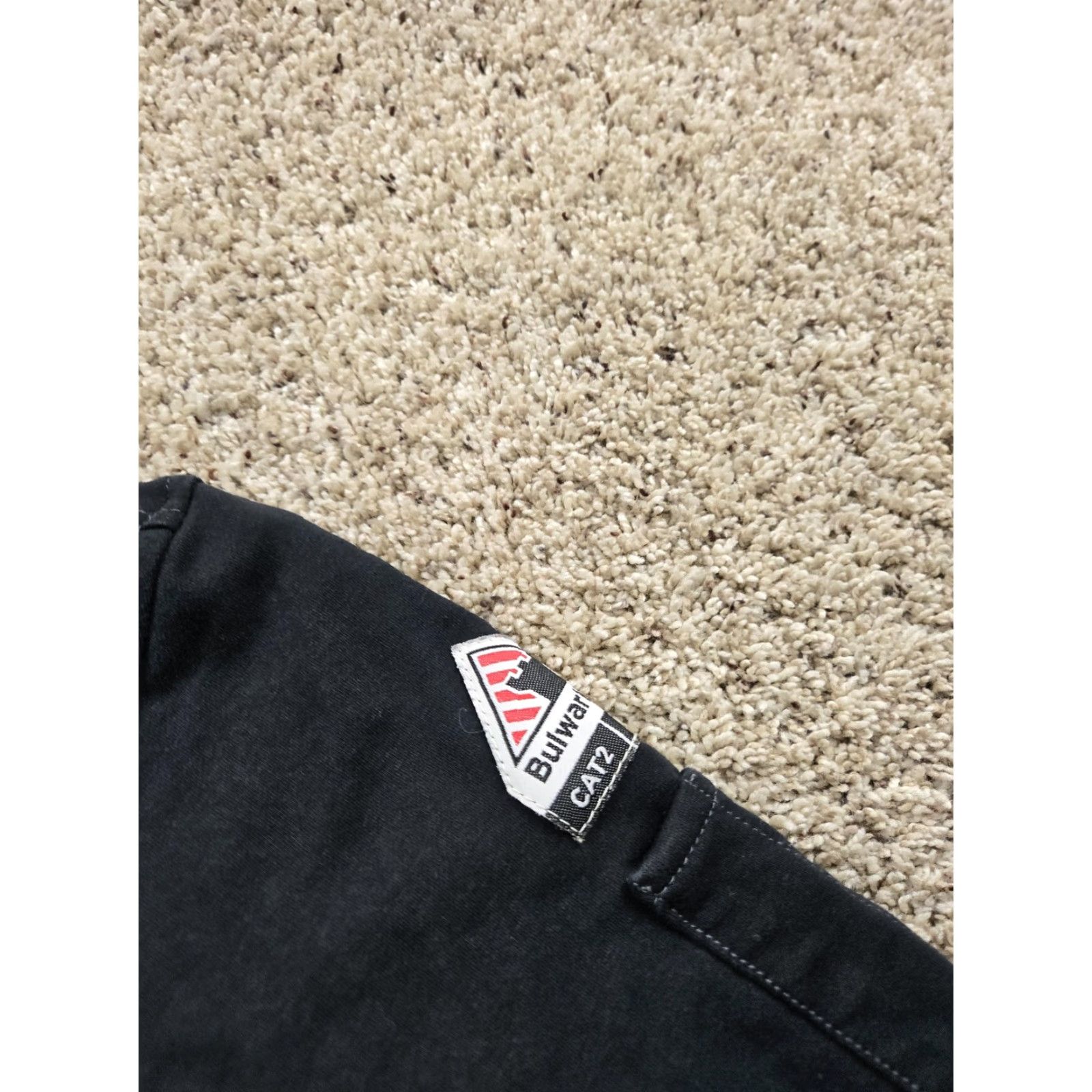 Vintage Bulwark FR Jacket 3XL Black Flame Resistant Full Zip Heavyweight Stretch Womens Size XXL / US 16-18 / IT 52-54 - 5 Thumbnail