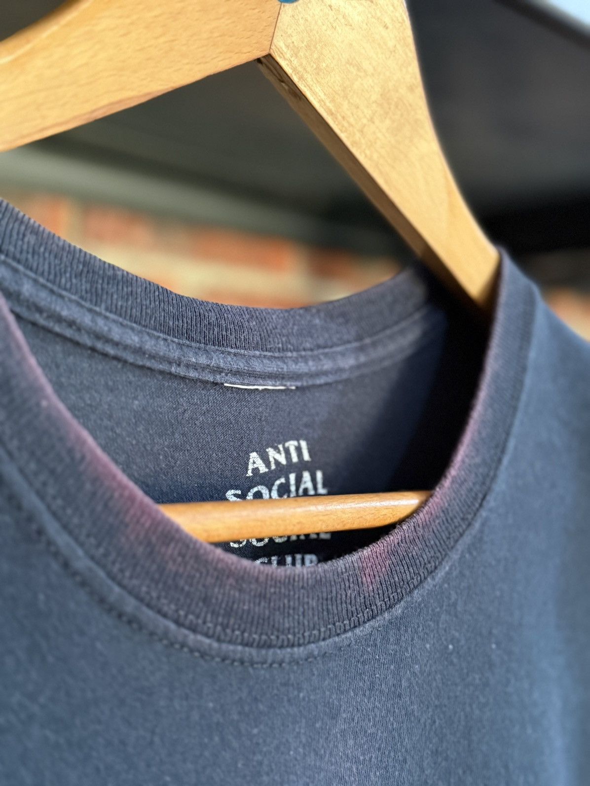 Anti Social Social Club × Undefeated × Vintage Anti Social Social Club X undefeated Paranoid Sun Faded Tee Size US XL / EU 56 / 4 - 7 Thumbnail