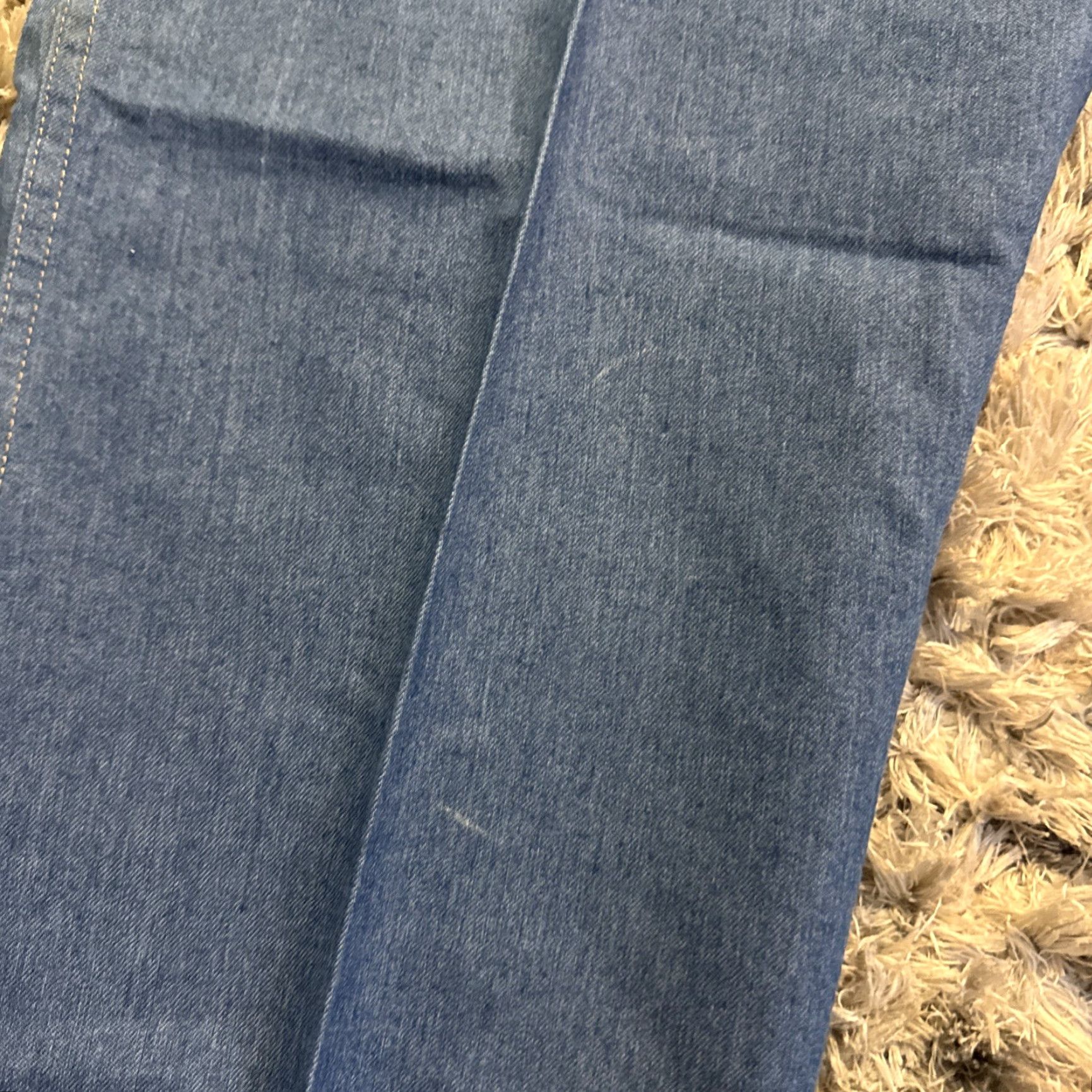 Wrangler VINTAGE Wrangler Jeans Men 44x30 Blue Denim 90s Style Code 85498LB Rare Mens Jeans Straight 90s Size US 44 / EU 60 - 7 Thumbnail