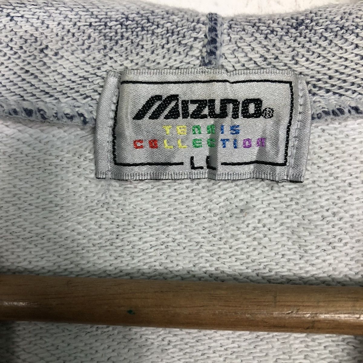 Japanese Brand × Vintage 📌Vintage Hoodie Pull Over Mizuno Tennis Big Logo Design Size US L / EU 52-54 / 3 - 17 Thumbnail