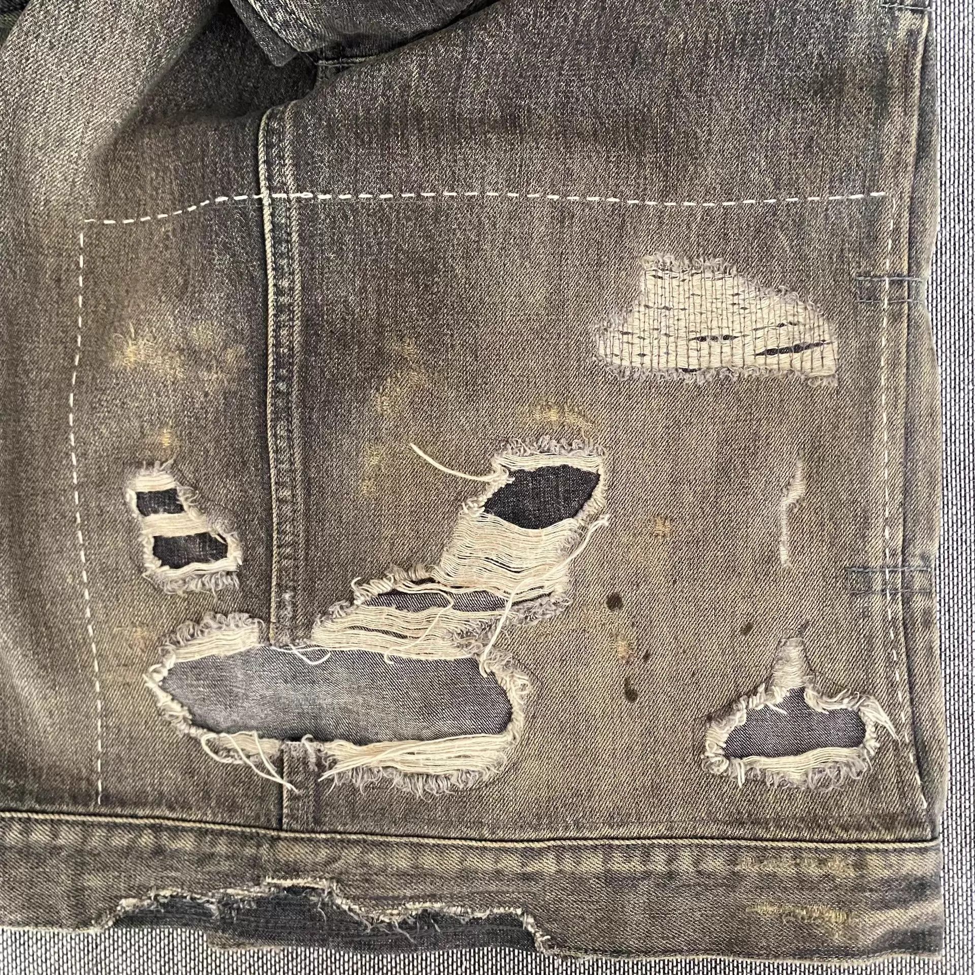 Neighborhood Neighborhood 24ss Stockman Black Denim Jacket (L) Size US L / EU 52-54 / 3 - 7 Thumbnail