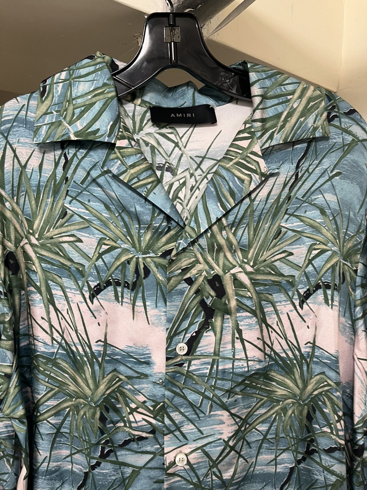 Amiri Amiri Aloha Floral Silk Bowling Shirt Sz Small Size US S / EU 44-46 / 1 - 3 Thumbnail