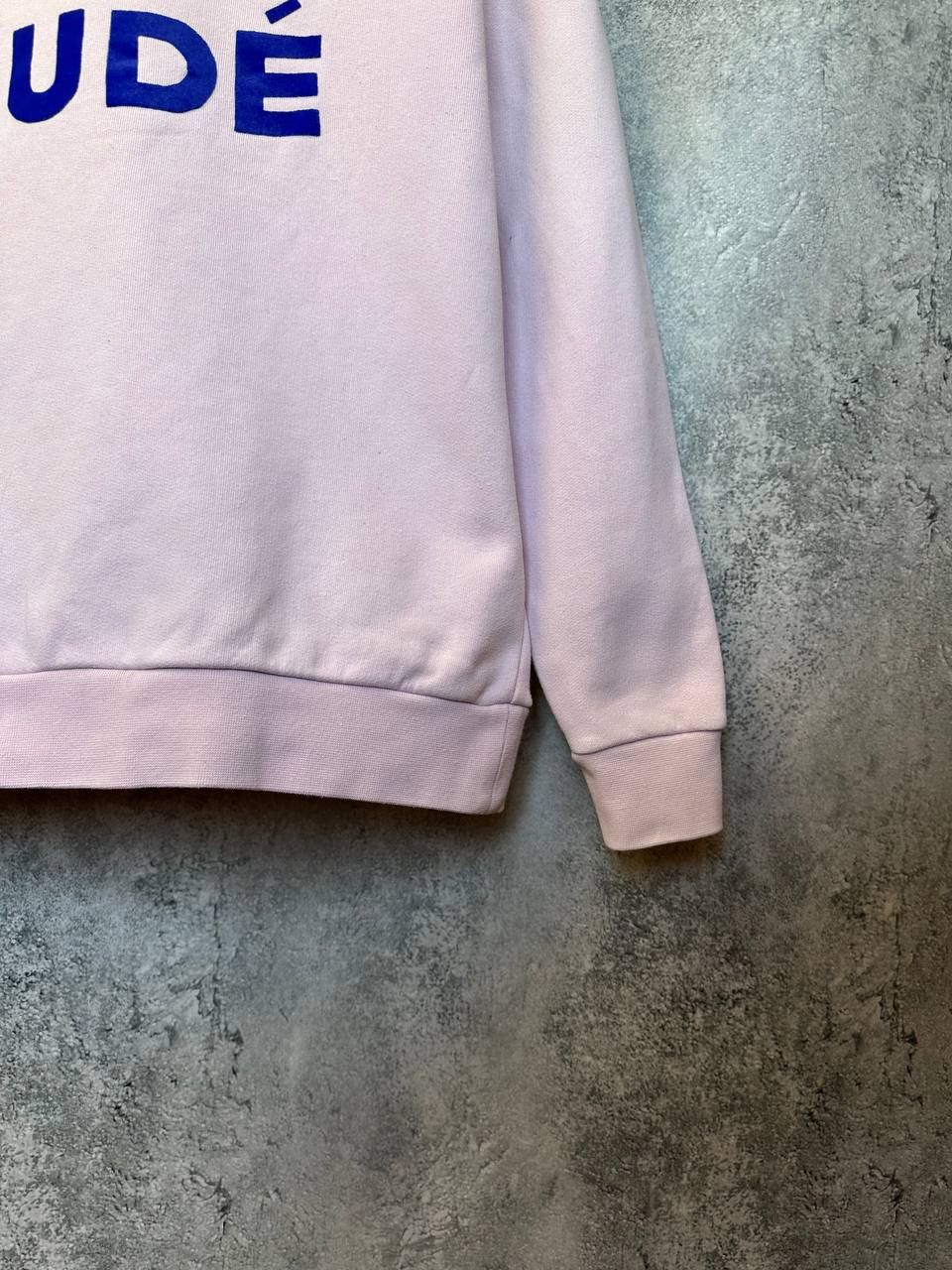 Japanese Brand Etre Cecile "Deja Dude" Sweatshirt Crew Neck Jumper Pink LS Size S / US 4 / IT 40 - 9 Thumbnail