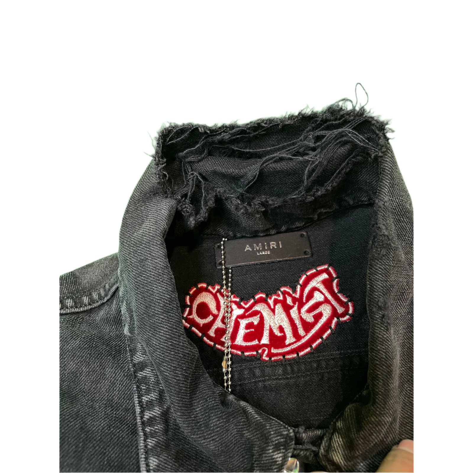 Amiri Amiri Chemist Black & Red Jacket Size US L / EU 52-54 / 3 - 3 Thumbnail