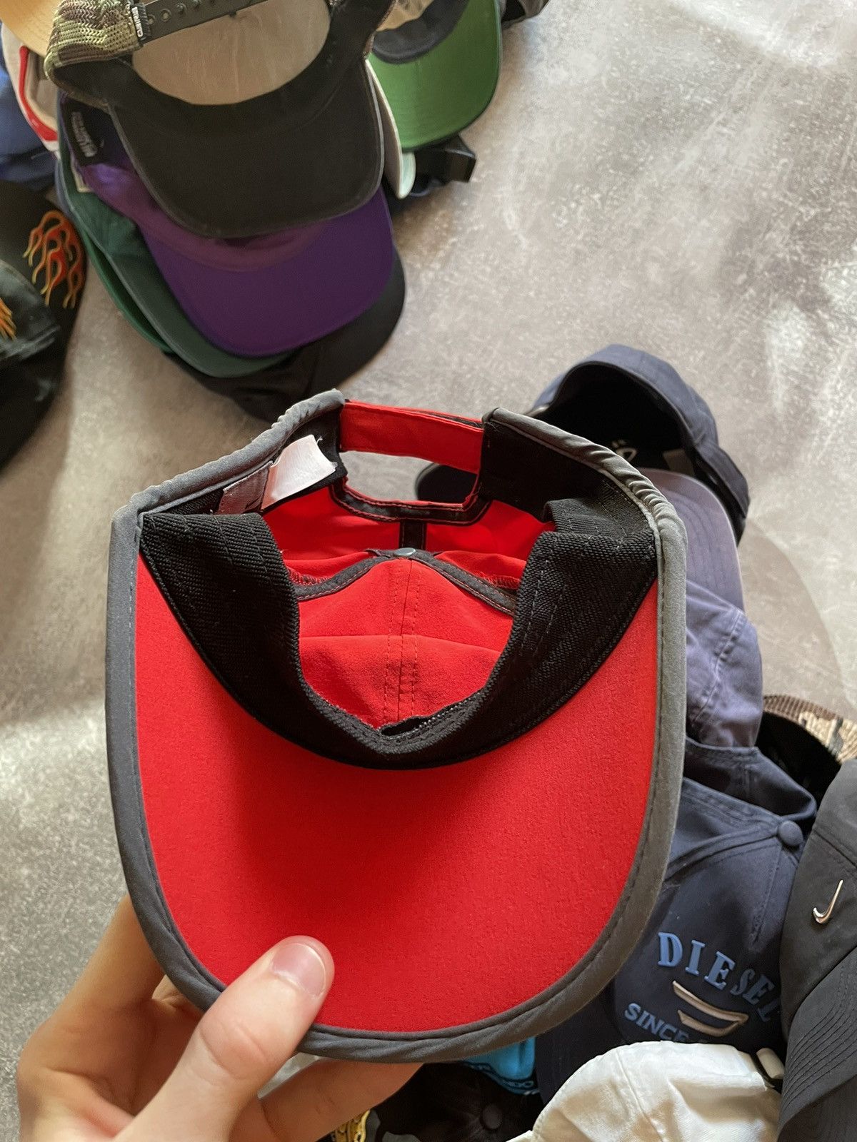 Nike × Vintage Vintage Nike Dri-Fit Cap Size ONE SIZE - 6 Thumbnail