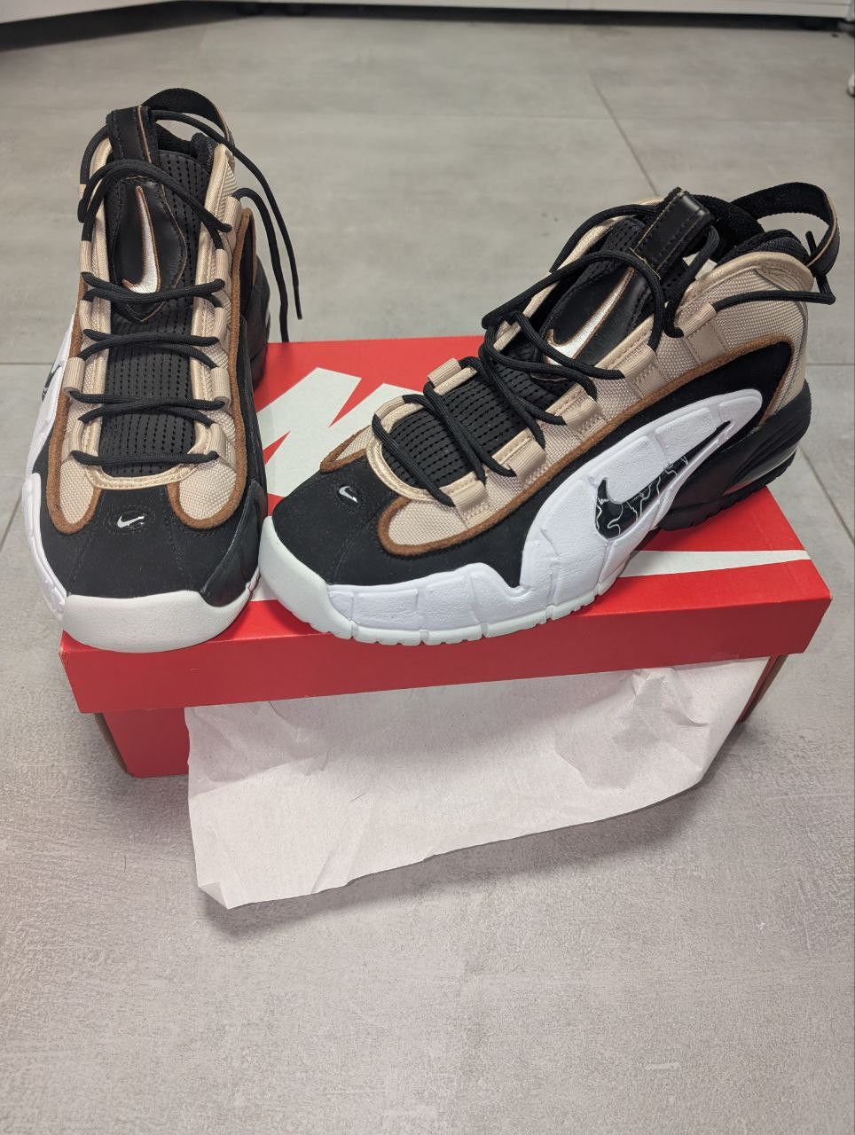 Nike Nike Air Max Penny 1 RATTAN/black-summit white Size US 11 / EU 44 - 1 Thumbnail