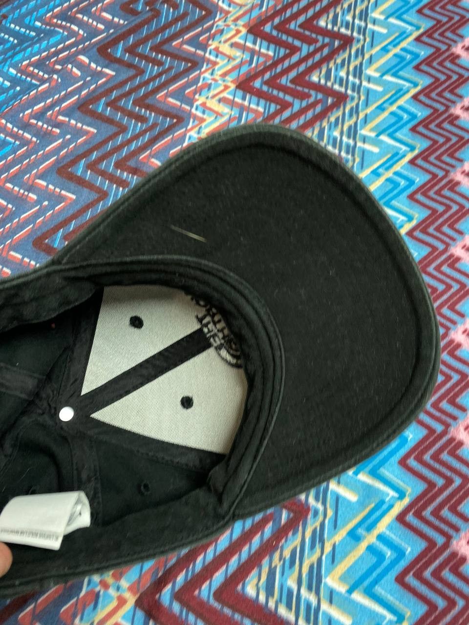 The North Face Hats black TNF big logo Vintage The North Face Cap Y2K Size ONE SIZE - 11 Thumbnail