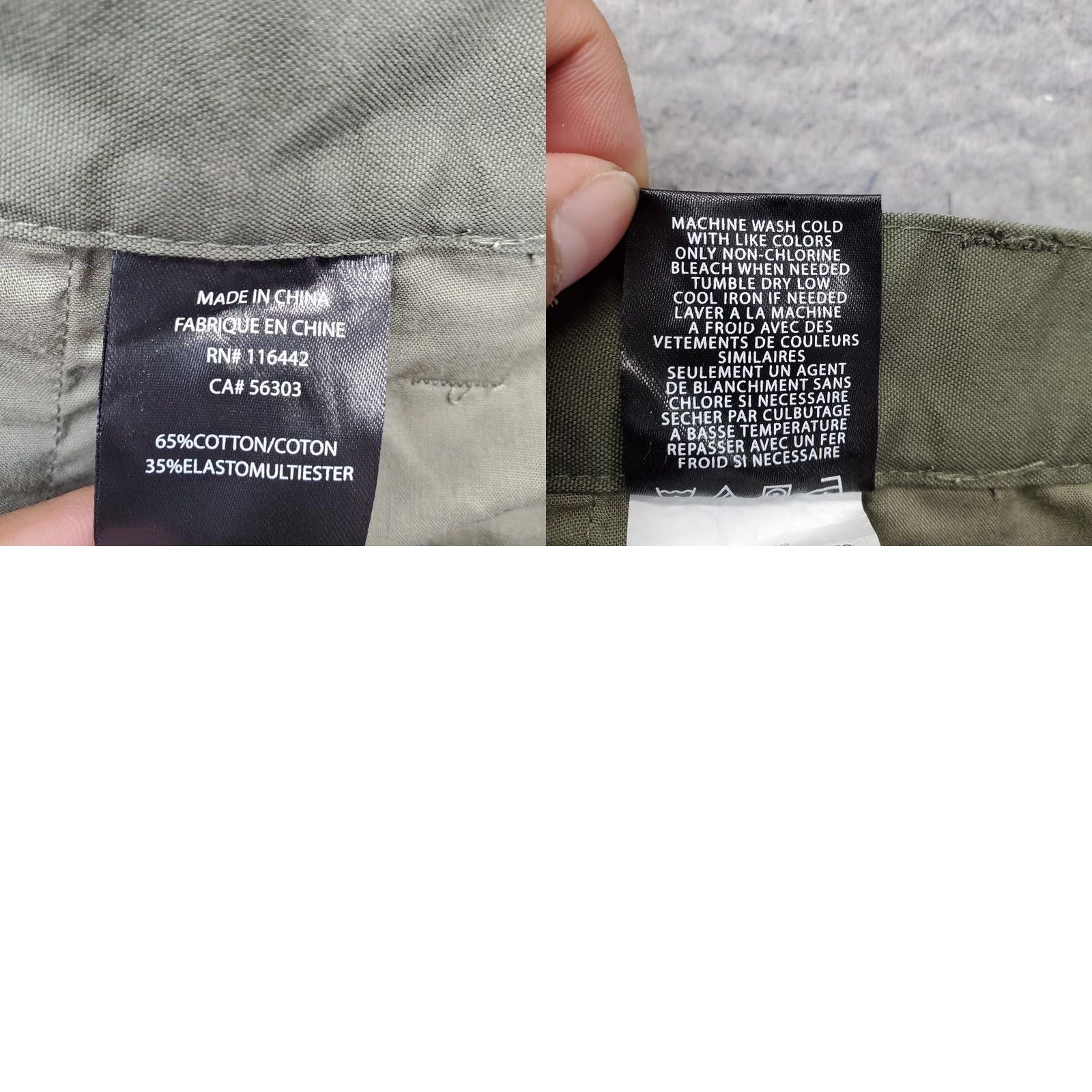 Empyre Empyre Womens Chino Pants: Skeletor Flex Low Waist Slim Fit Skinny Leg 30 Green Size 30 Womens Size 30" / US 8 / IT 44 - 8 Thumbnail