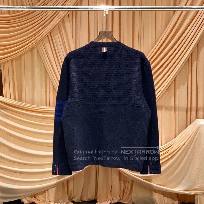 Other Thom Browne Wool knit cardigan Size US L / EU 52-54 / 3 - 2 Thumbnail