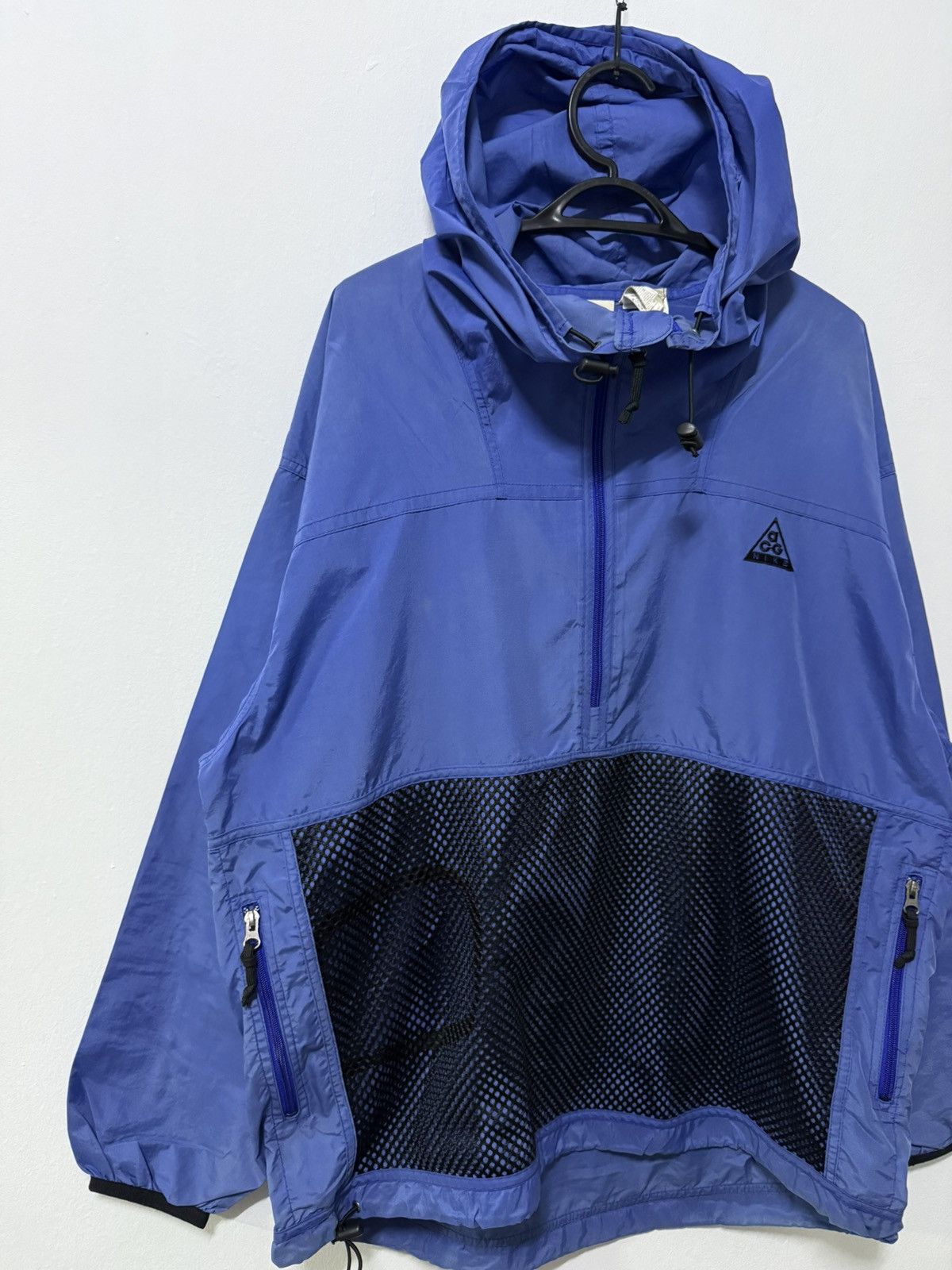 Nike ACG 90s Nike ACG All Conditions Gear blue zip pullover anorak Size US L / EU 52-54 / 3 - 5 Thumbnail